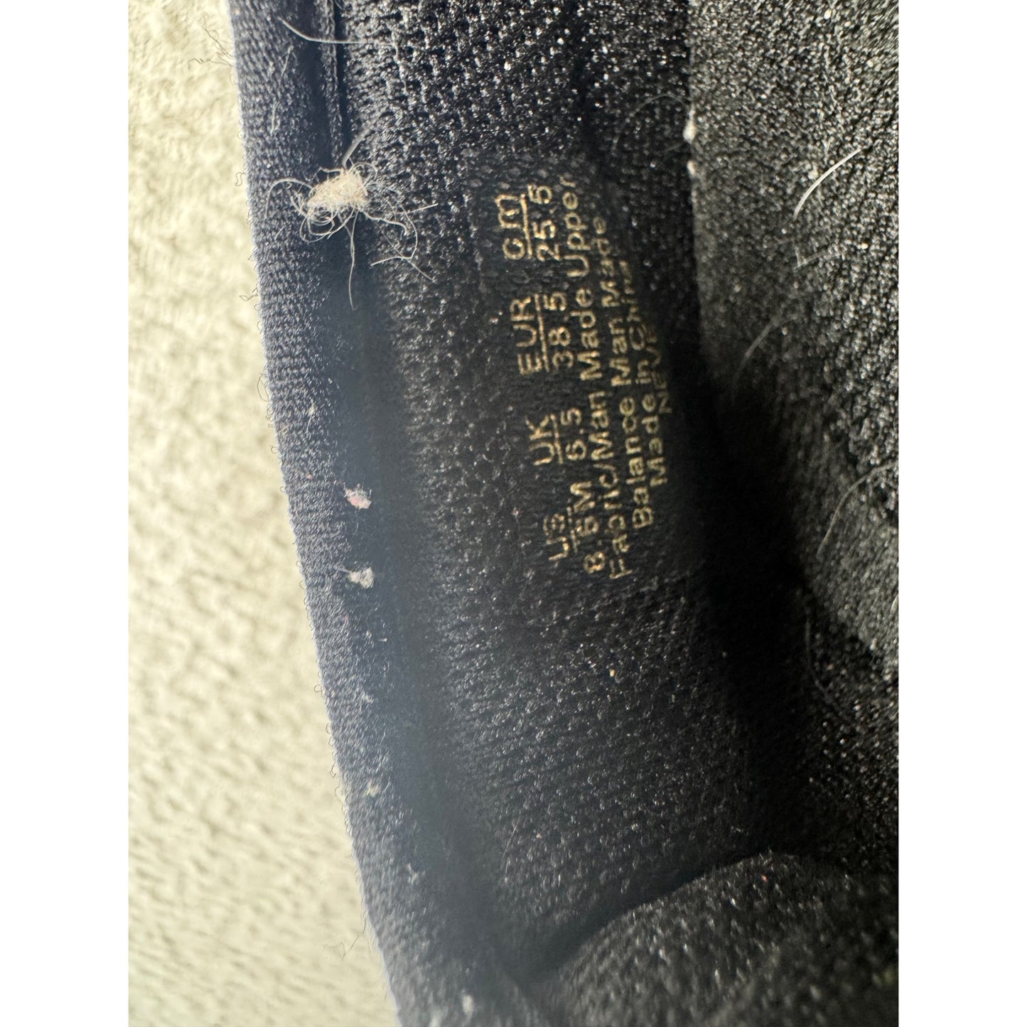 Ryka Black Slip-On Walking Shoes Size 7 Mesh #9473