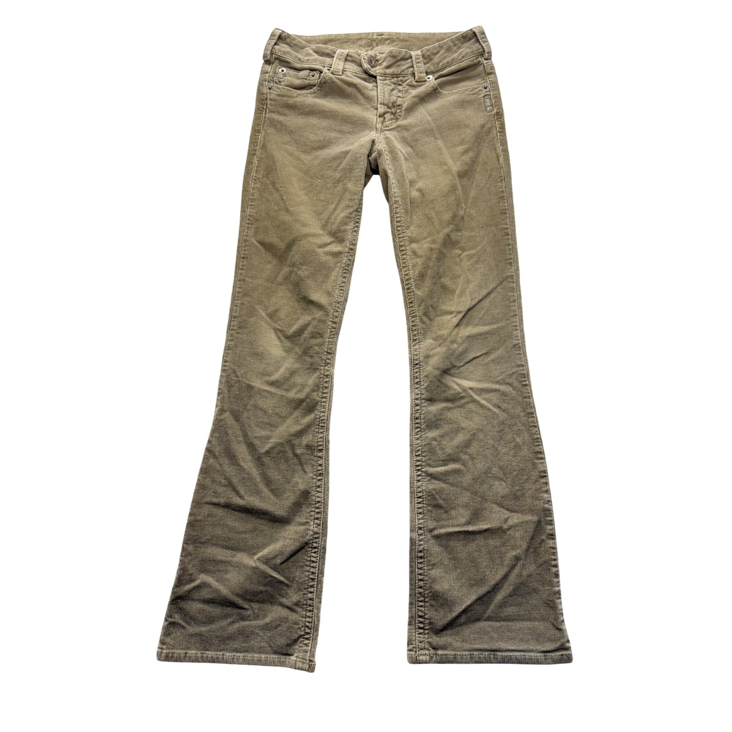 Silver Jeans Co. Corduroy Flare Pants Beige #306B