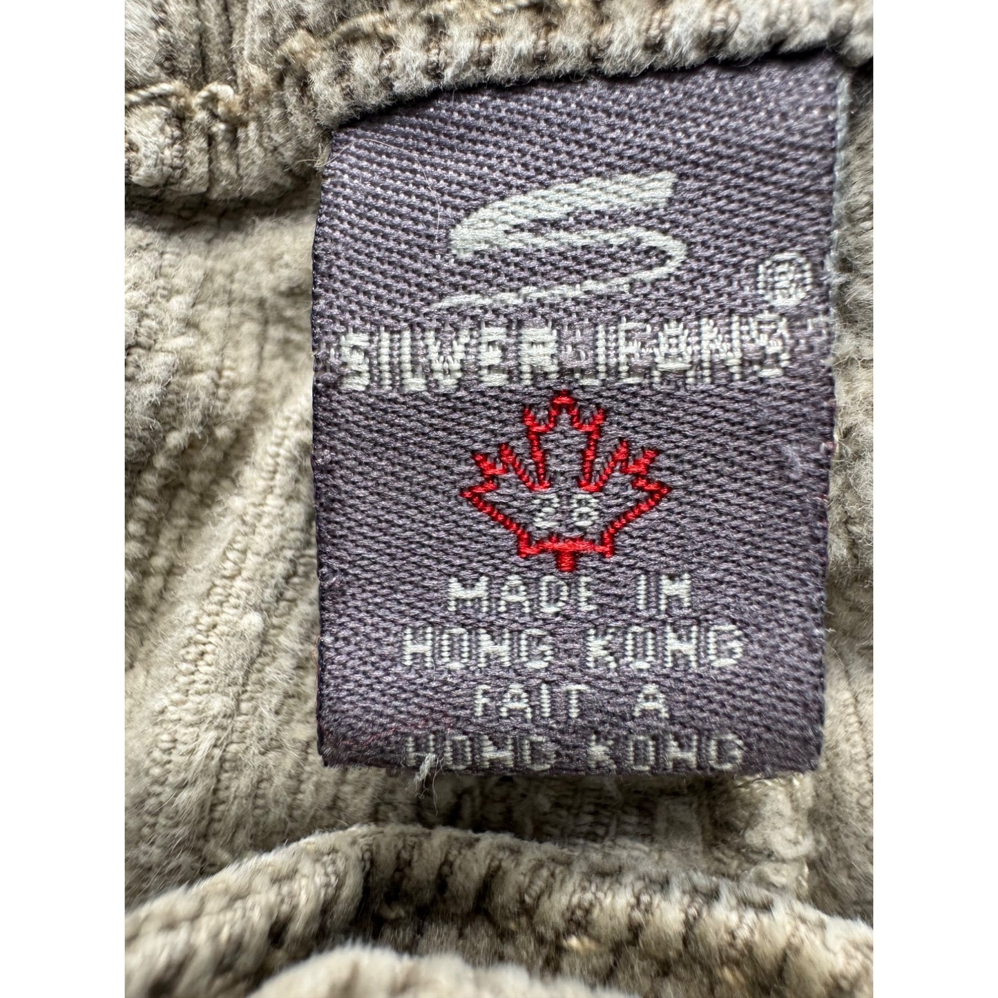 Silver Jeans Co. Corduroy Flare Pants Beige #306B