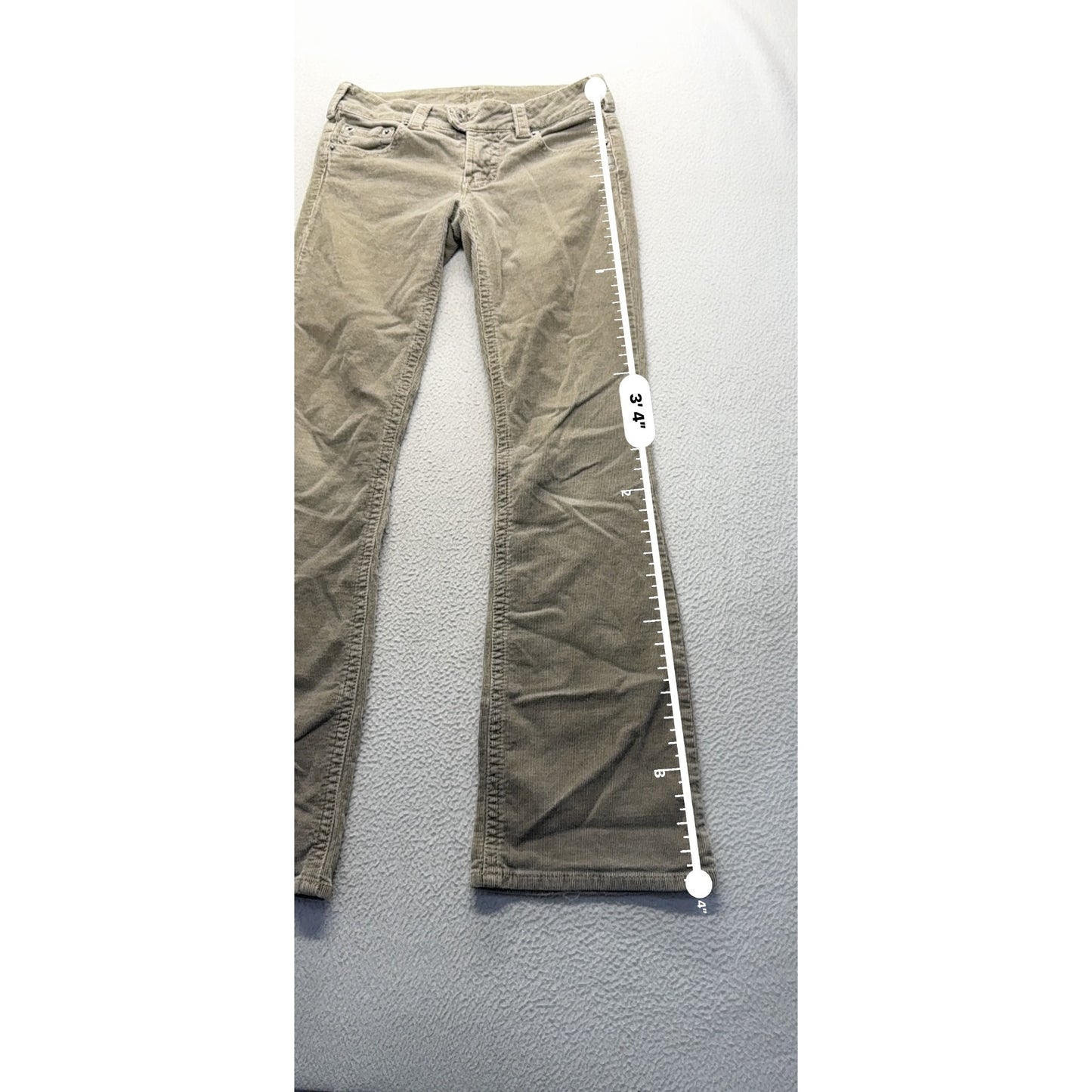 Silver Jeans Co. Corduroy Flare Pants Beige #306B