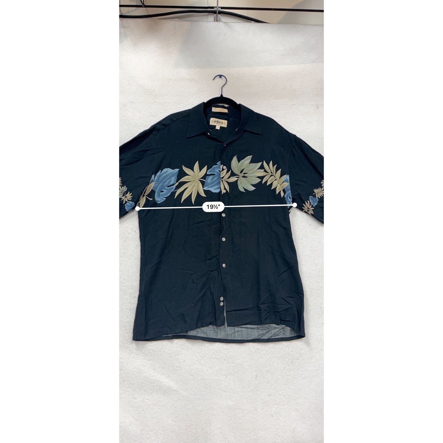 Campia Moda Short Sleeve Button-Front Size XL #987A