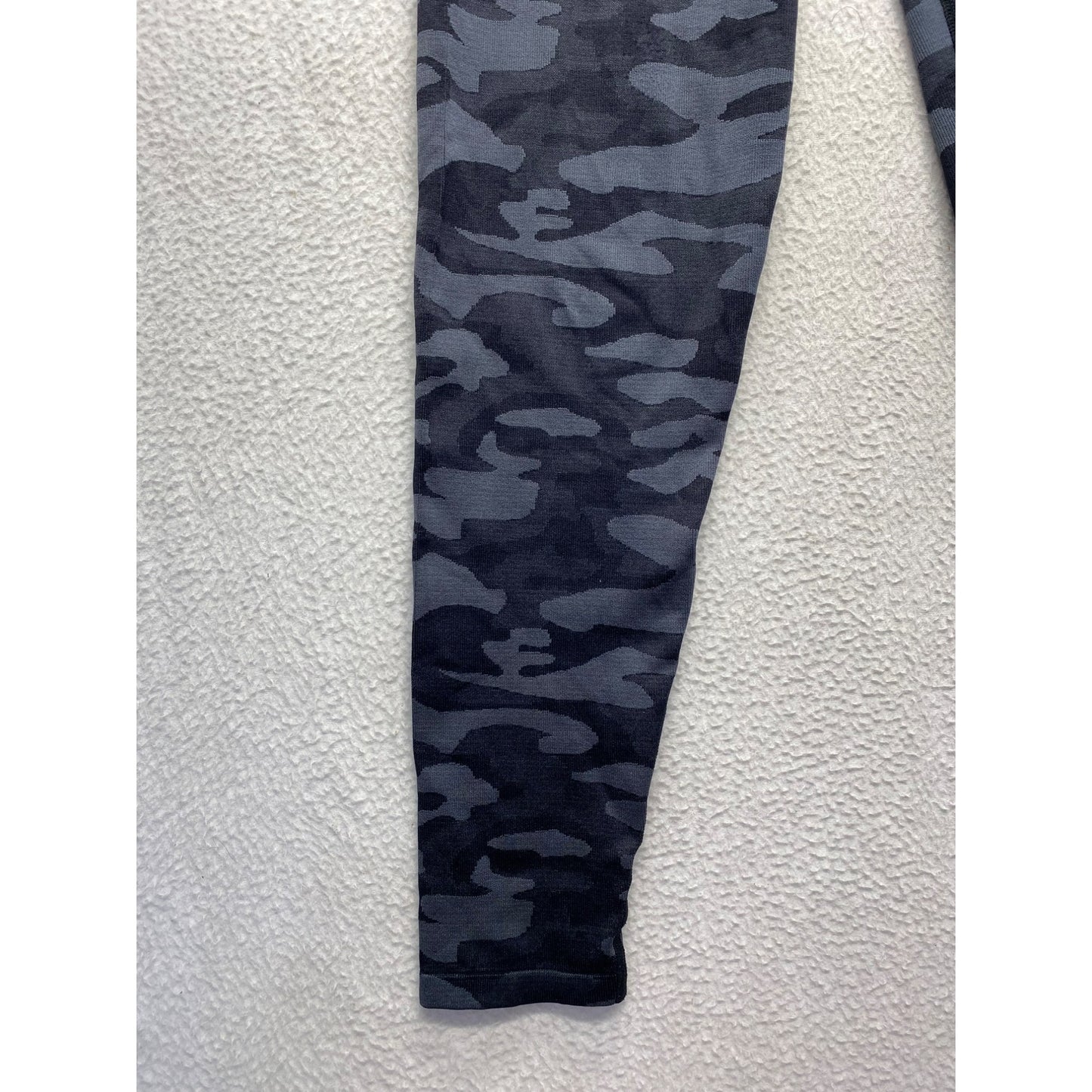 Pink Active Black & Grey Camo Leggings With Butt Scrunch #7004
