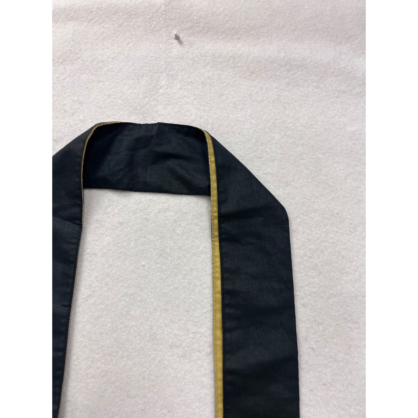 Black & Gold Aveda Tote Bag With Open Center #8249