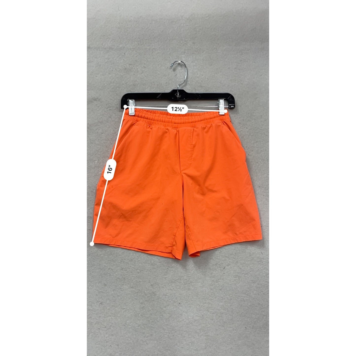 Lululemon Mens Orange Athletic Shorts S #253A