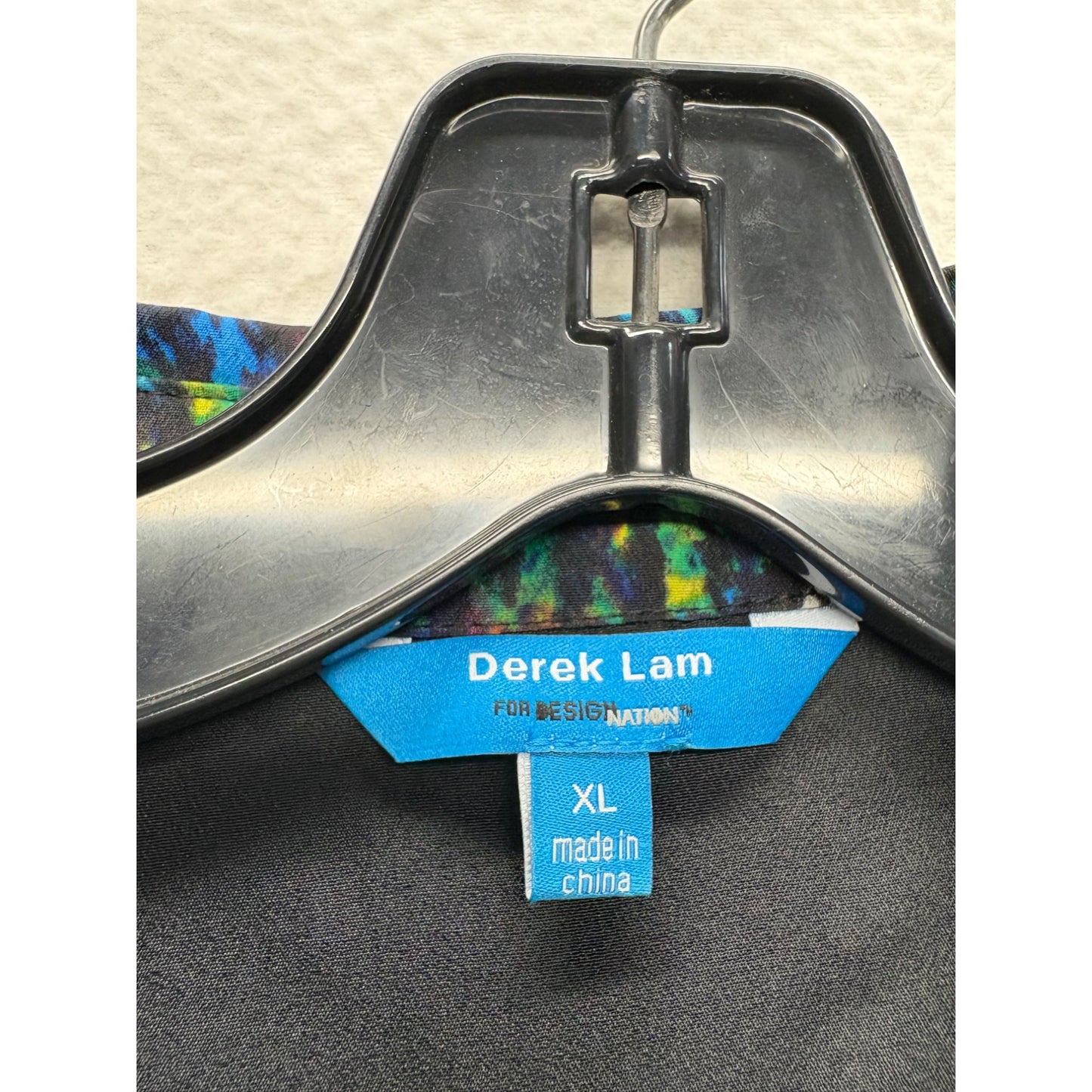 Derek Lam For DesigNation XL Nightshade/Blk Abstract #7521