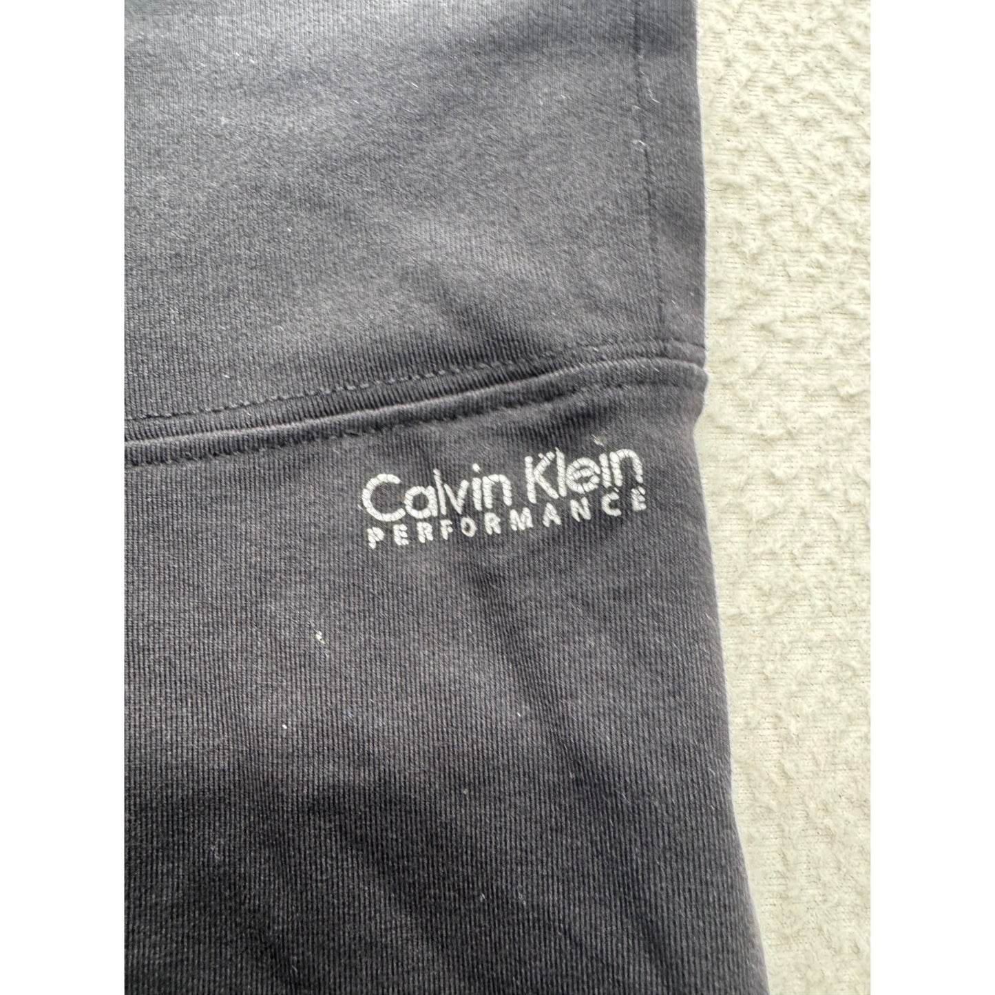 Calvin Klein Performance Quick Dry Capri Leggings M Black #9150