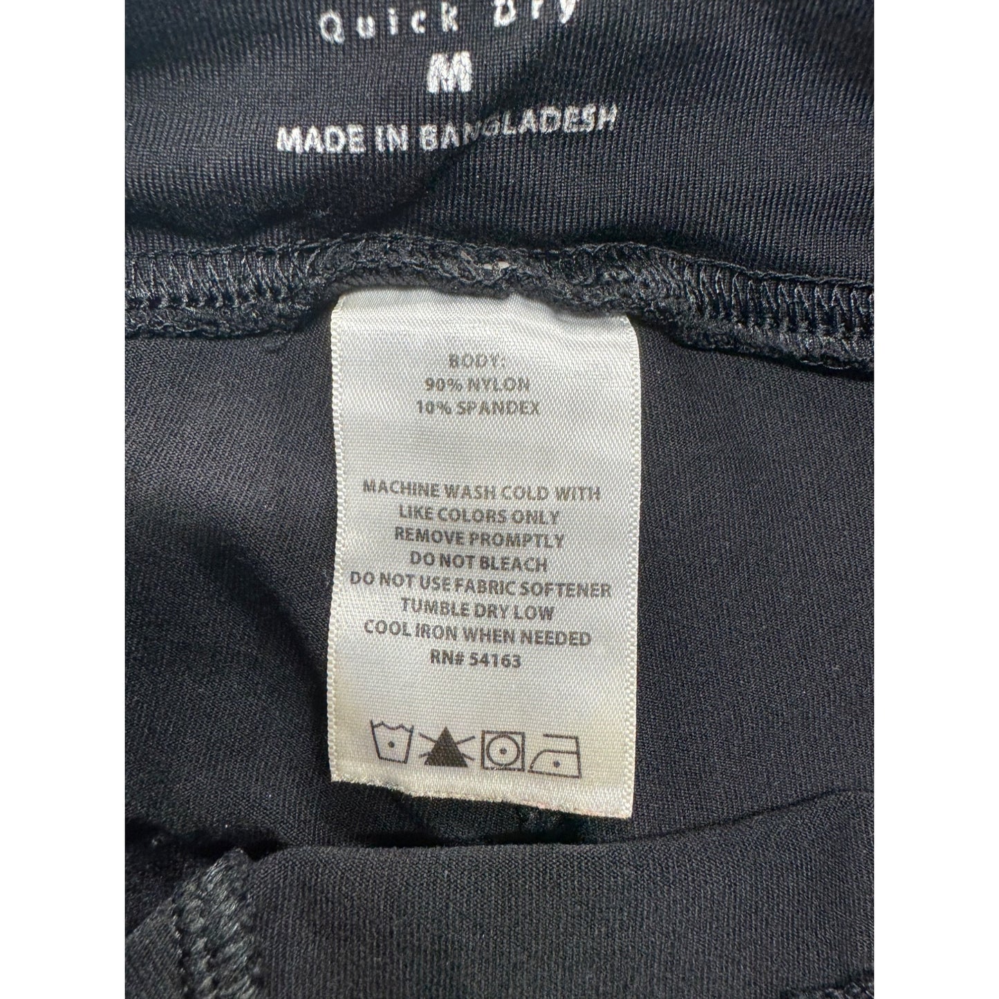 Calvin Klein Performance Quick Dry Capri Leggings M Black #9150