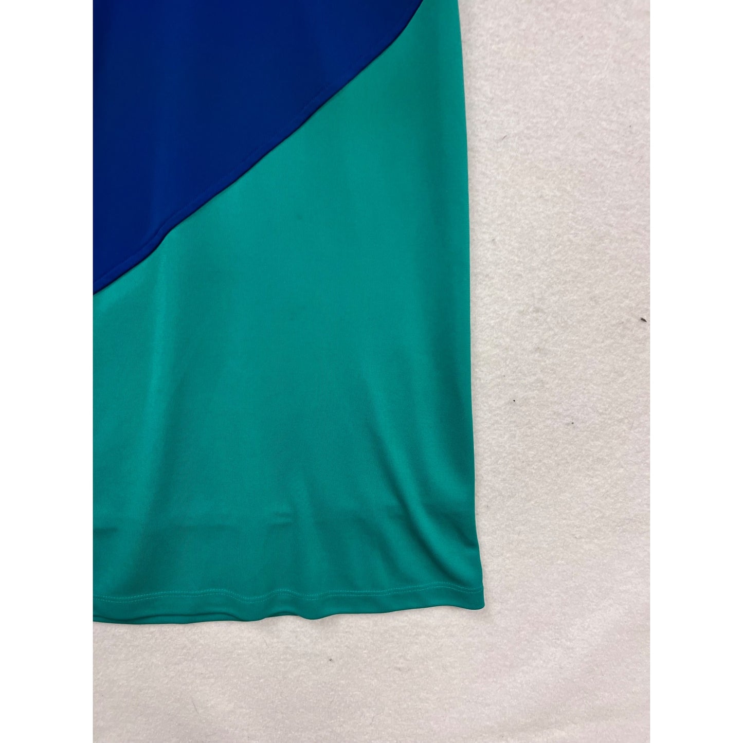 BCBGMAXAZRIA Colorblock Midi Dress SP #387A