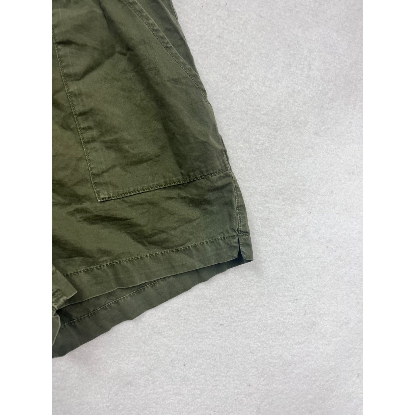 Rachel Rachel Roy XS Olive Green Cotton Shorts #872A