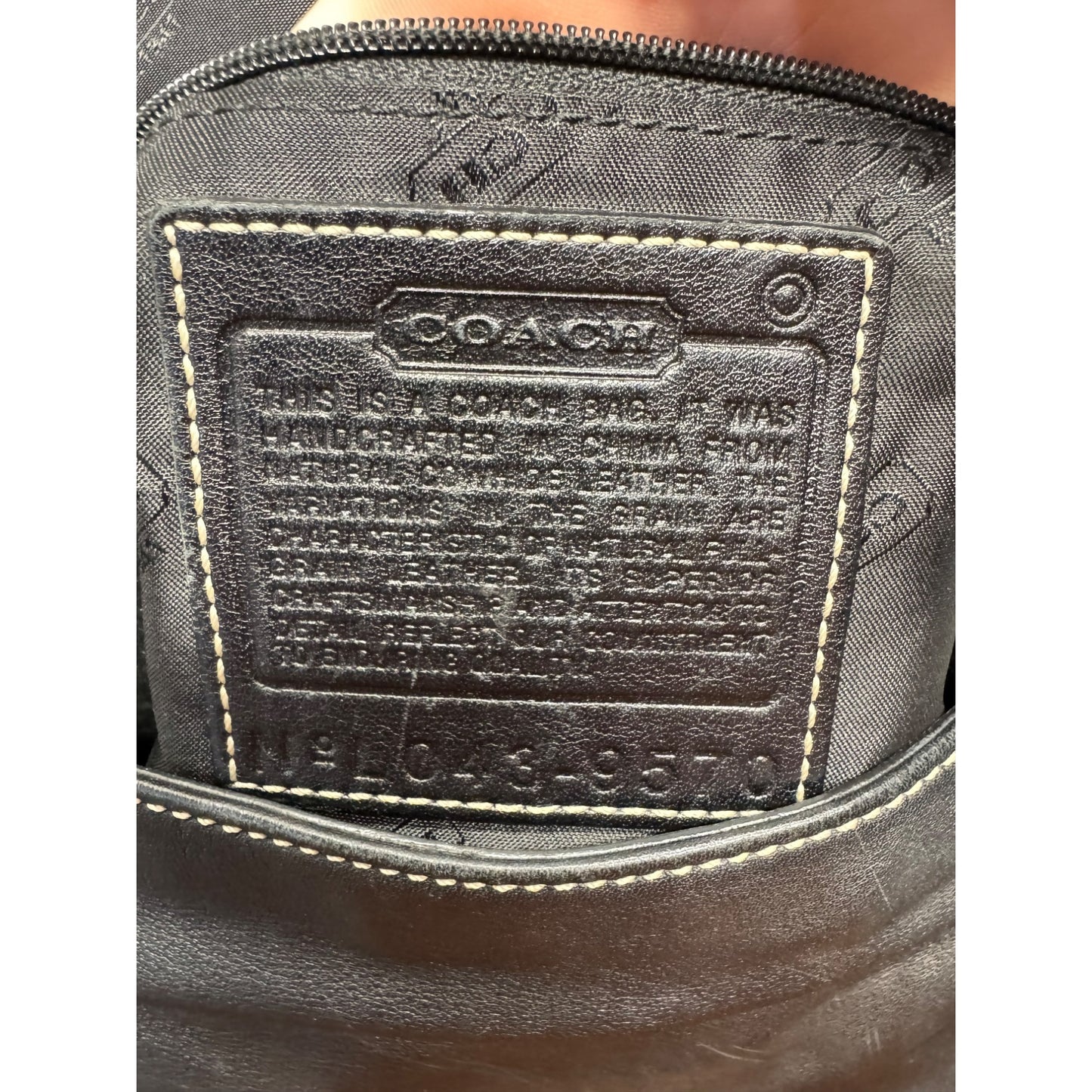 Coach Hampton Crossbody Purse #5606
