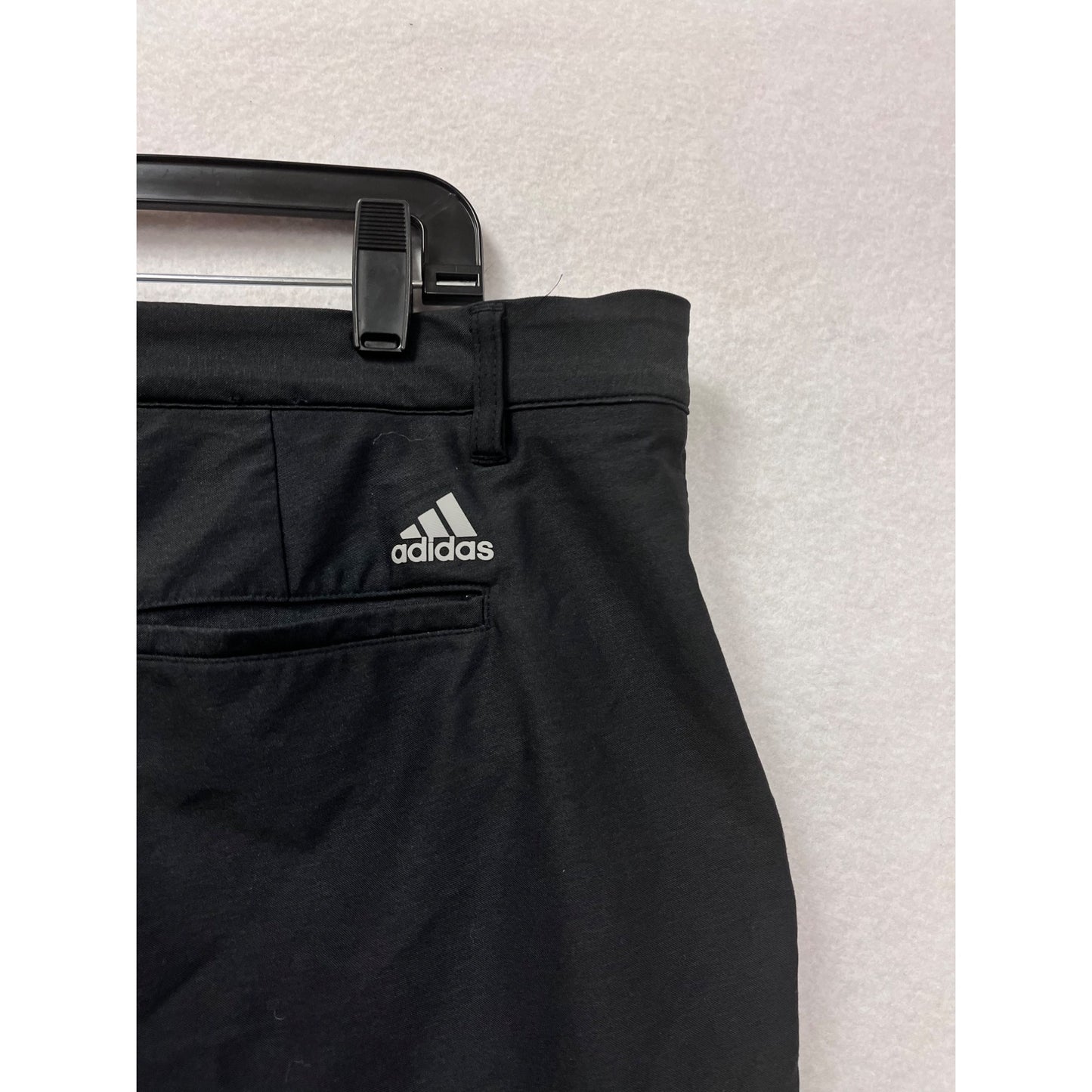 Adidas Black Golf Pants 38x34 Nylon & Polyester #8375