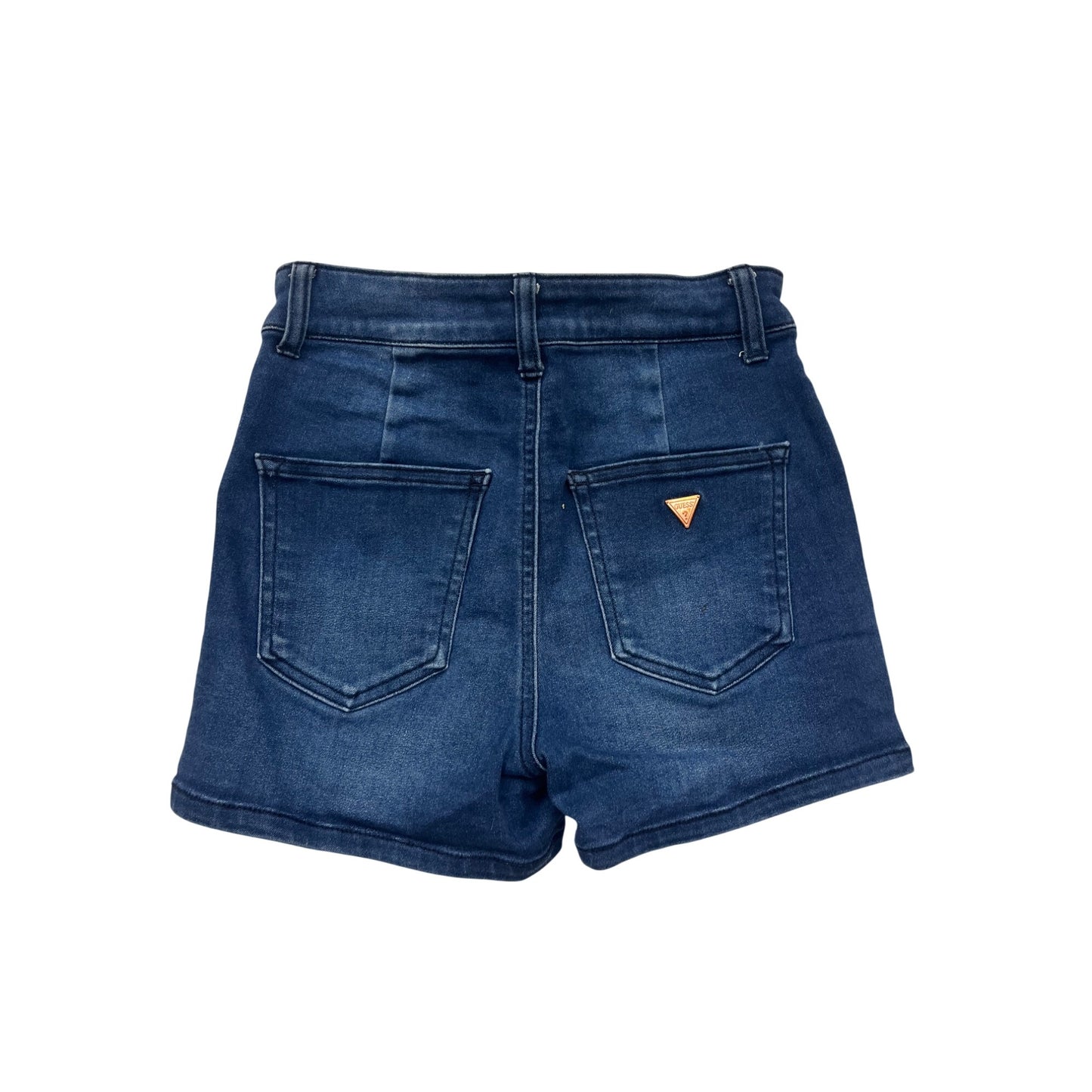 Guess Womens High-Rise Blue Denim Shorts Size 4 #6421