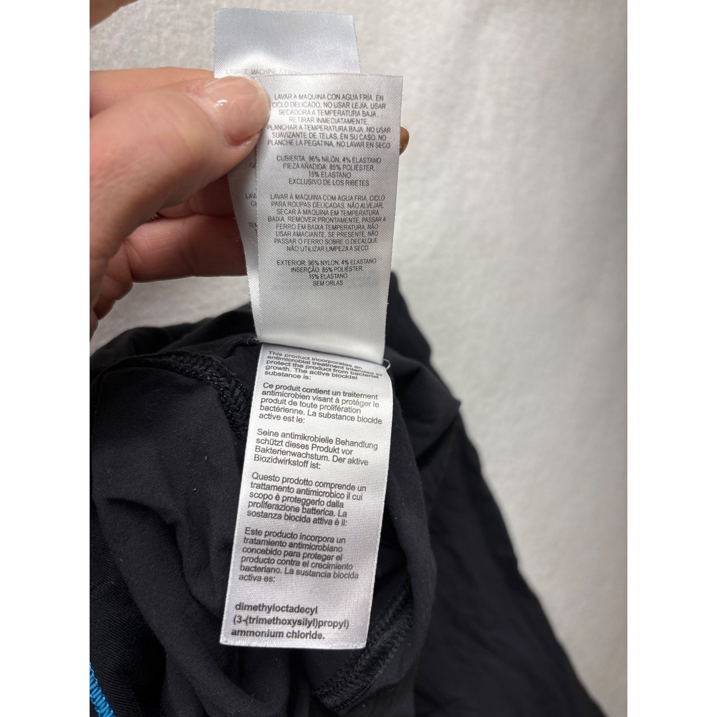Columbia Mens Omni-Shield Black Pants Size 22W/54F Water-Repellent Nylon & Elastane #6375