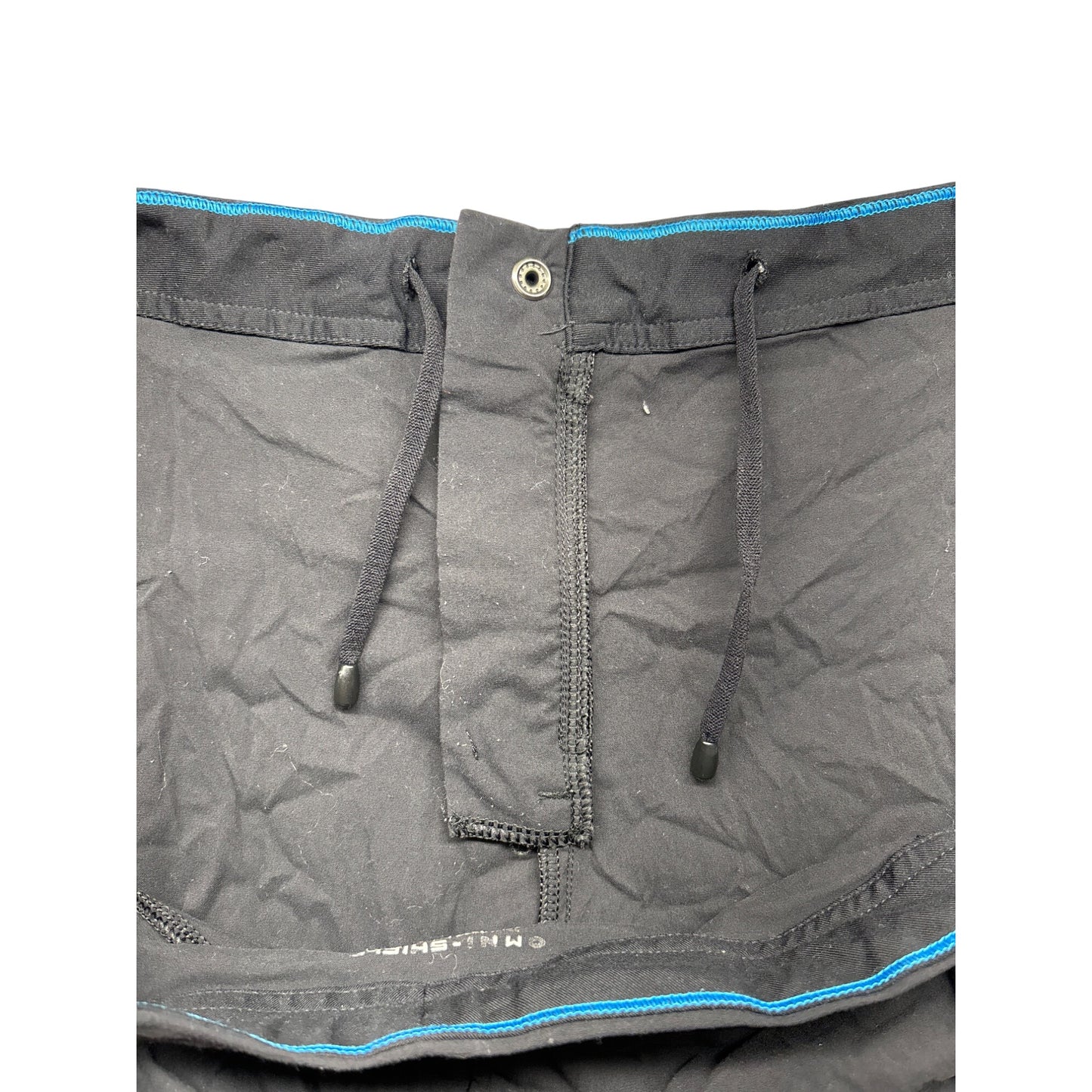 Columbia Mens Omni-Shield Black Pants Size 22W/54F Water-Repellent Nylon & Elastane #6375
