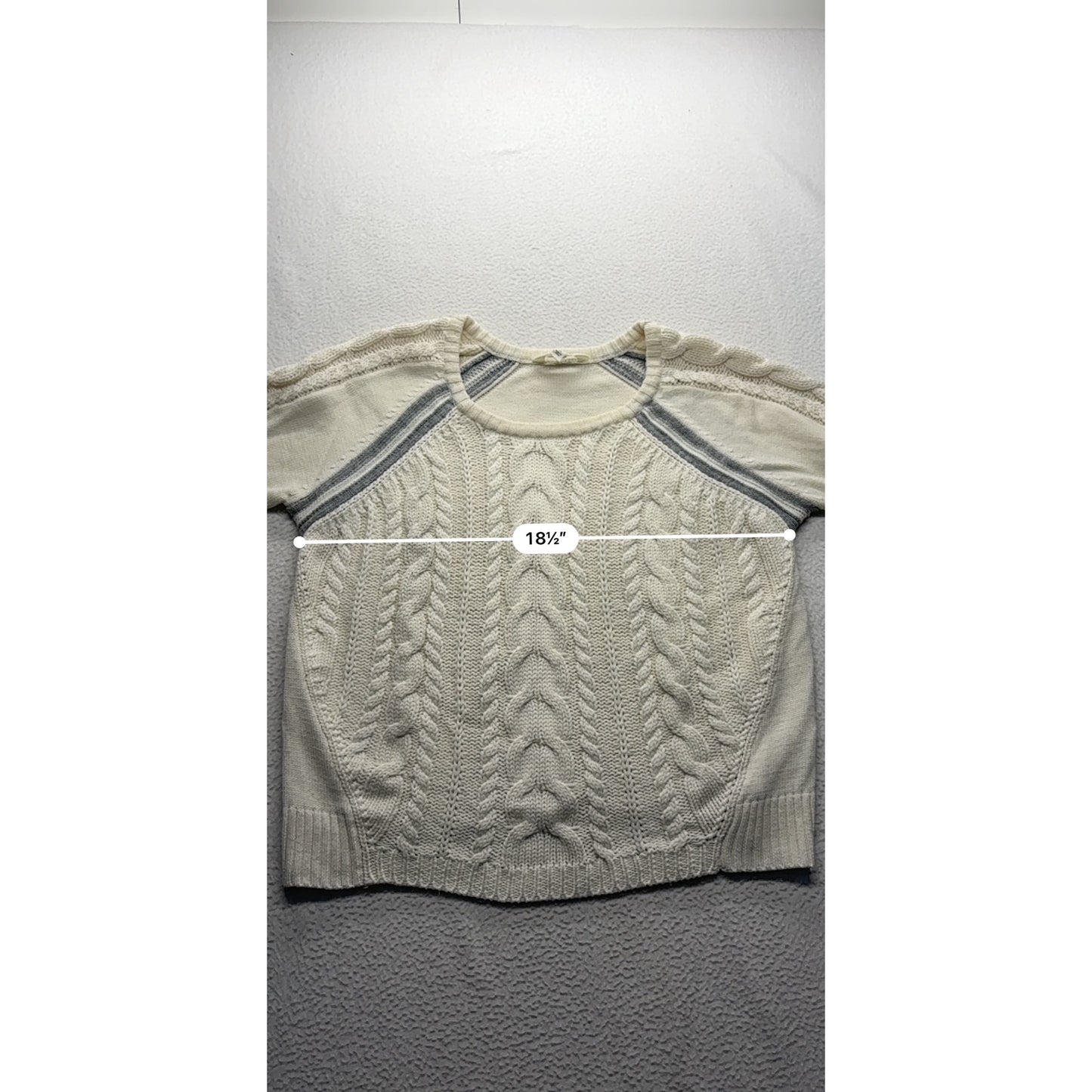 Athleta Womens Cable Knit Sweater #7421