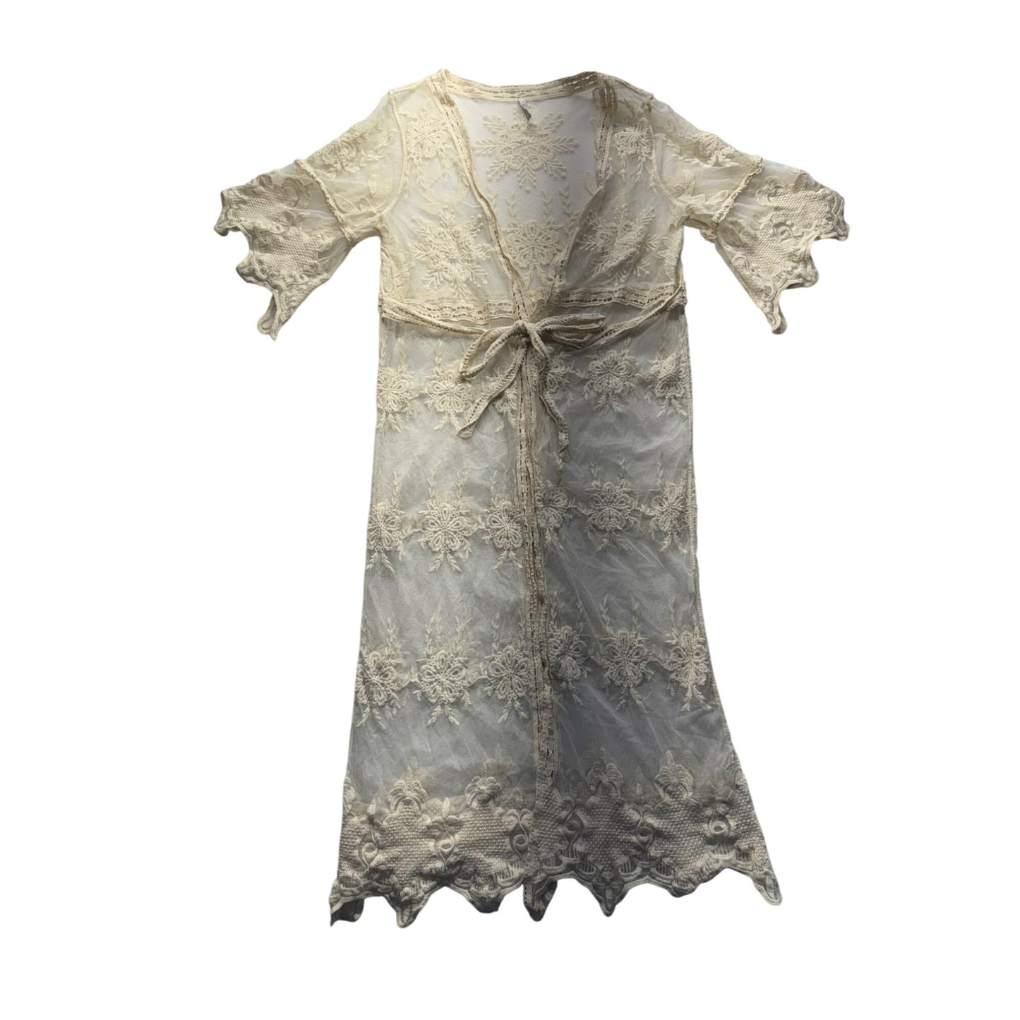 Women’s Amiani Lace Kimono Duster #5912
