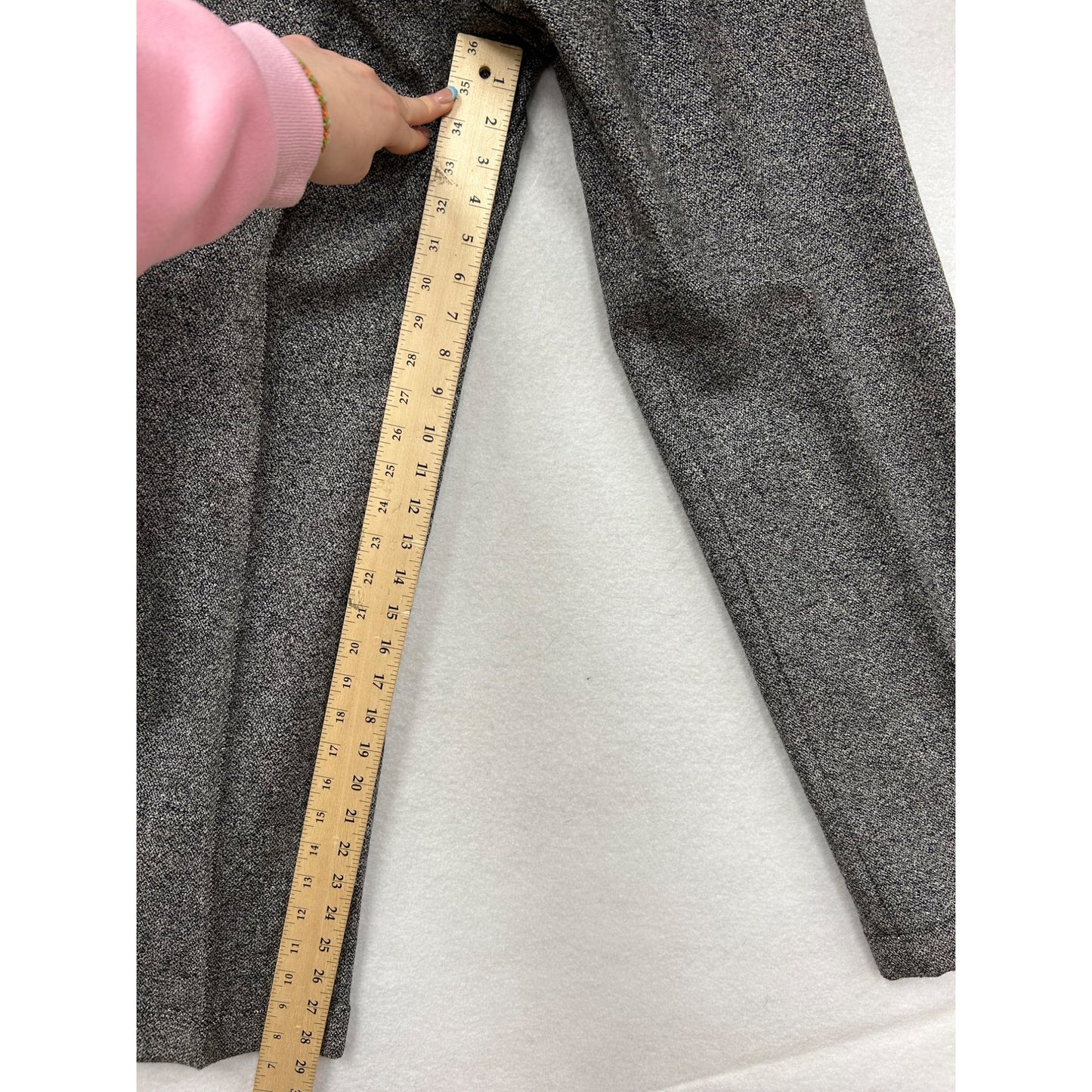 Anne Klein Womens Stretch Wool Blend Wide Leg Trousers #6362