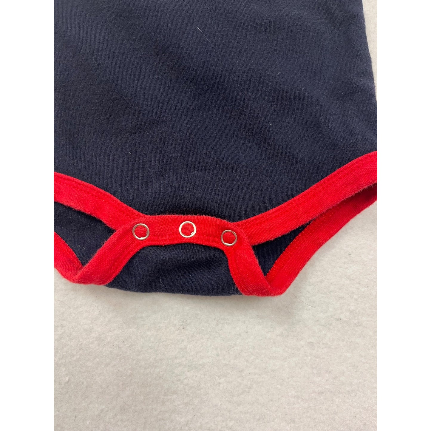 Minnesota Twins Love Baby Romper 0/3M Navy & Red #6464