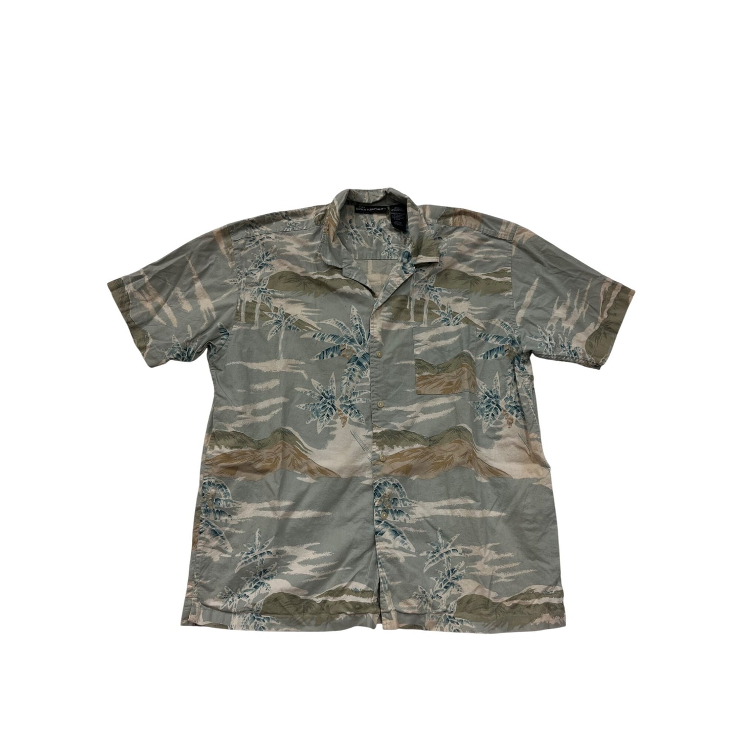 Men’s Vintage No Boundaries Hawaiian Shirt #2990