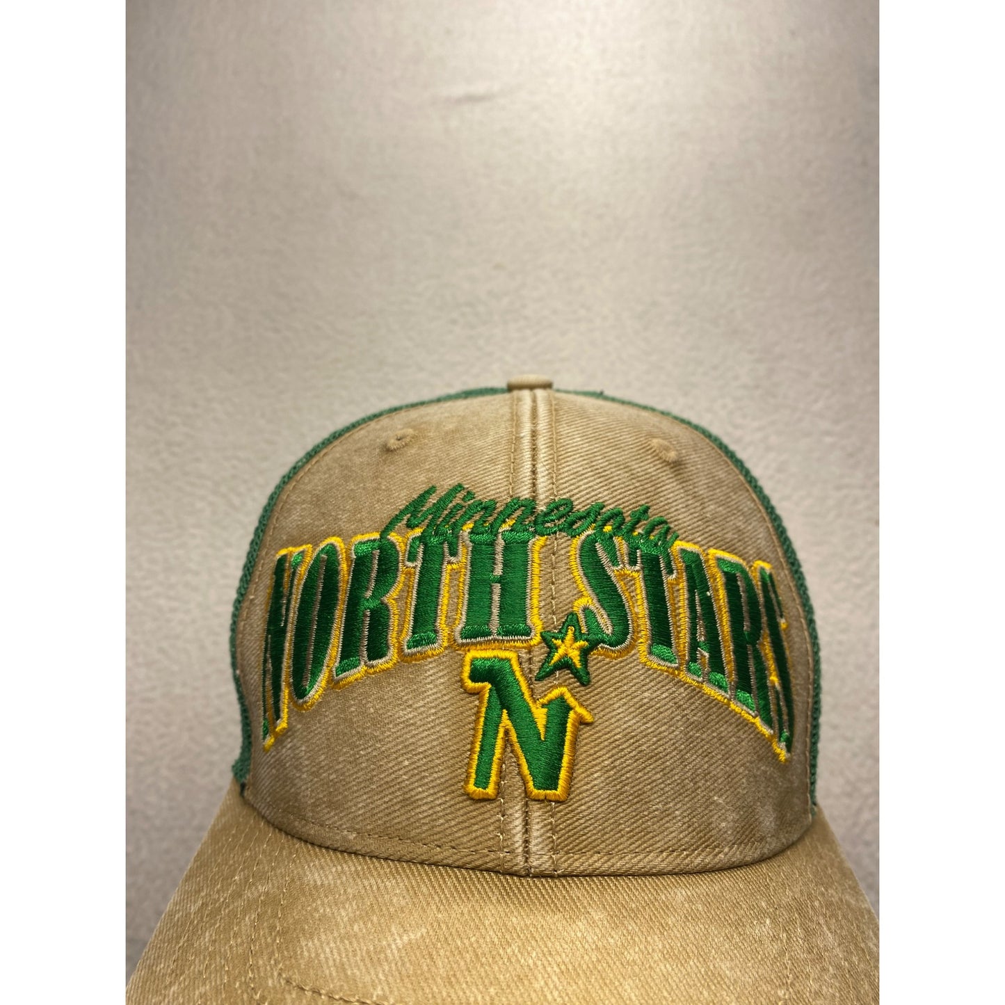 Minnesota North Stars Trucker Hat By 47 Brand Adjustable Snapback #7371