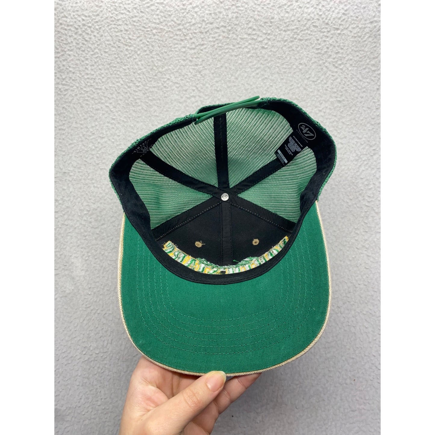 Minnesota North Stars Trucker Hat By 47 Brand Adjustable Snapback #7371