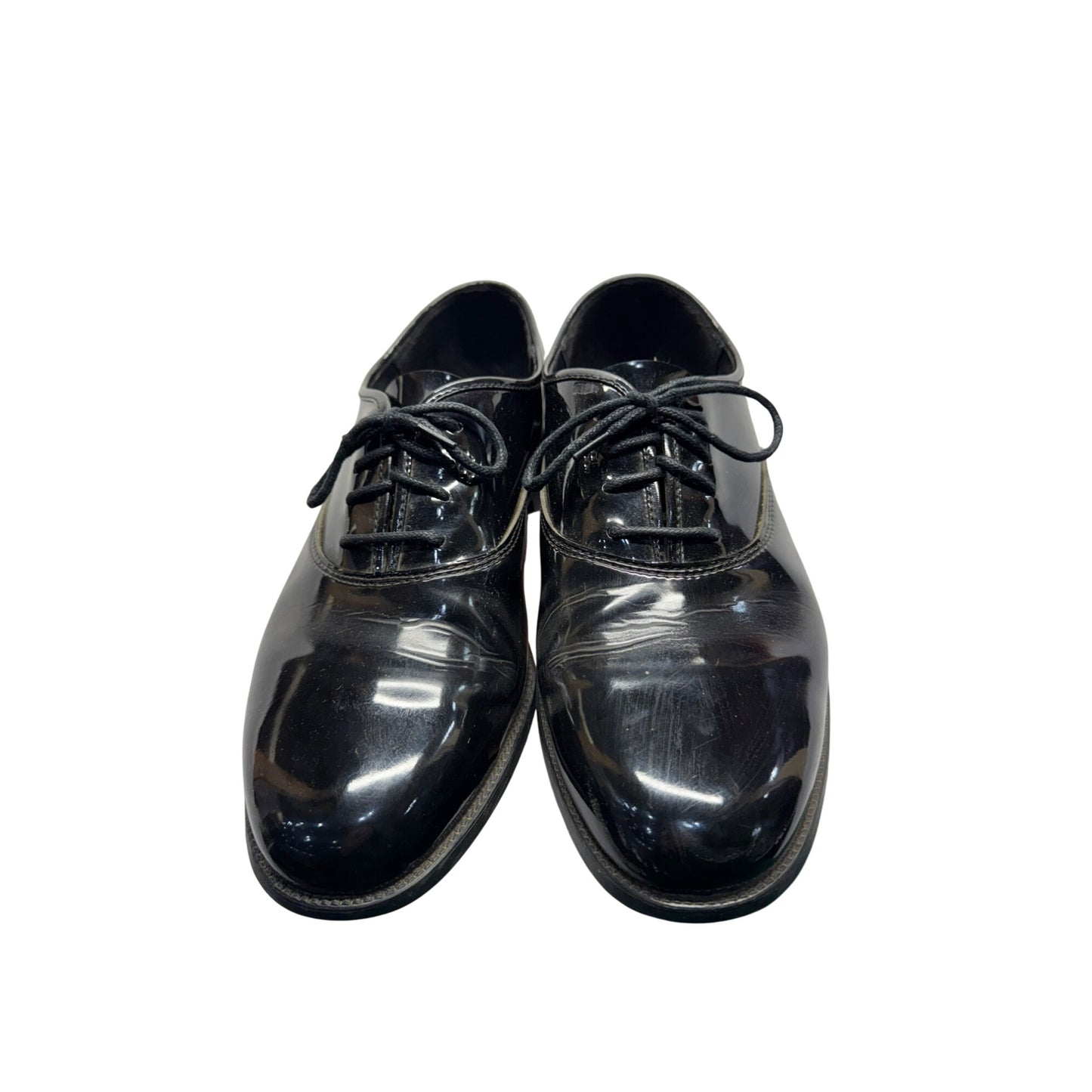 Mens Barclay Black Patent Leather Dress Shoes #5990