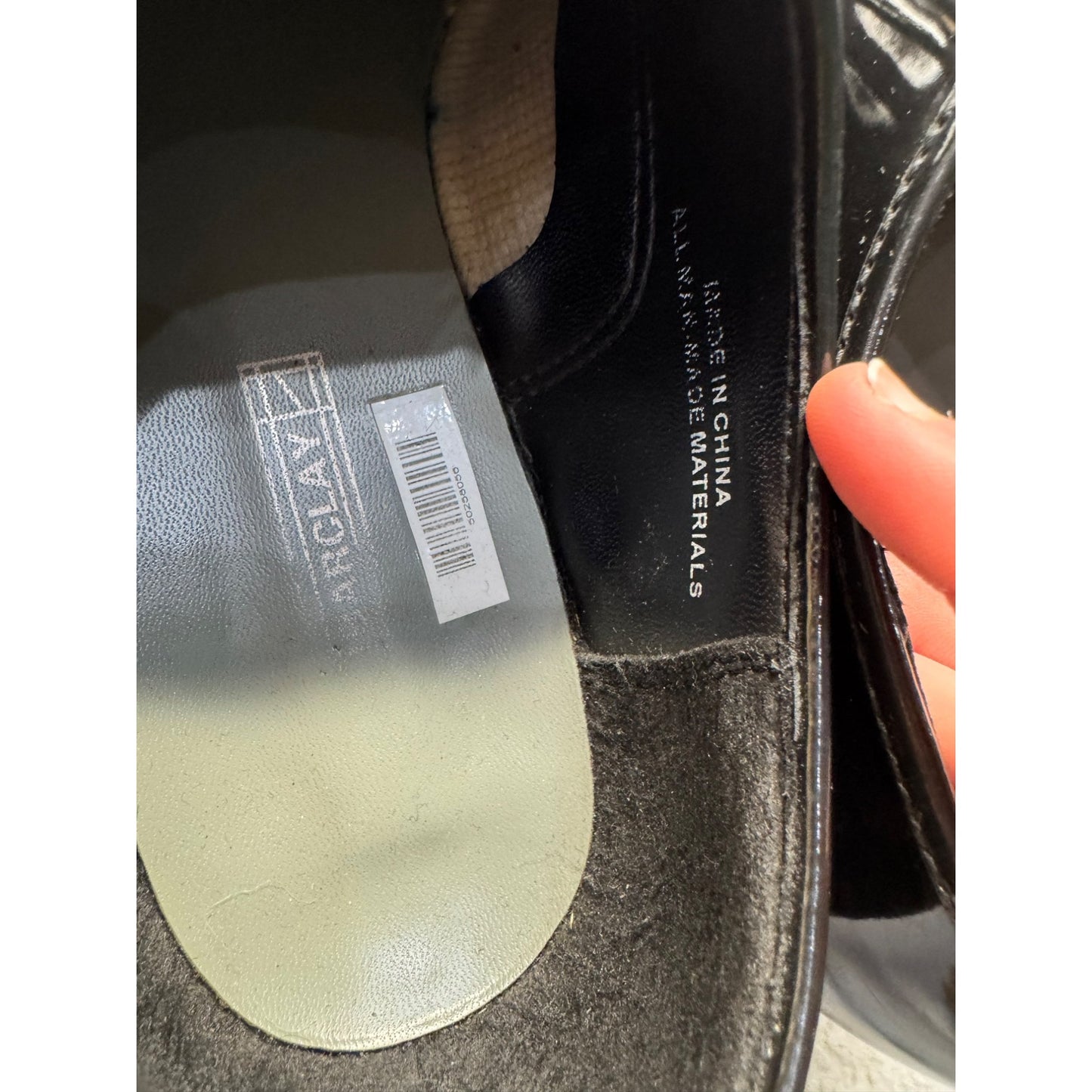 Mens Barclay Black Patent Leather Dress Shoes #5990
