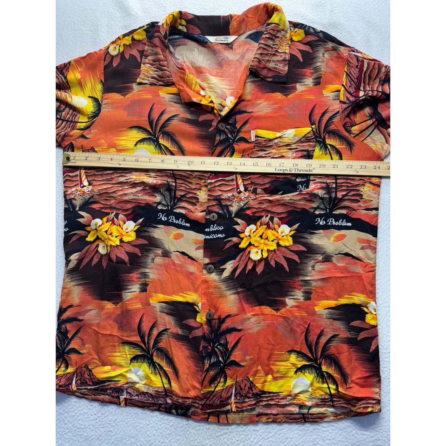 Aremar Men’s Hawaiian Shirt #5697