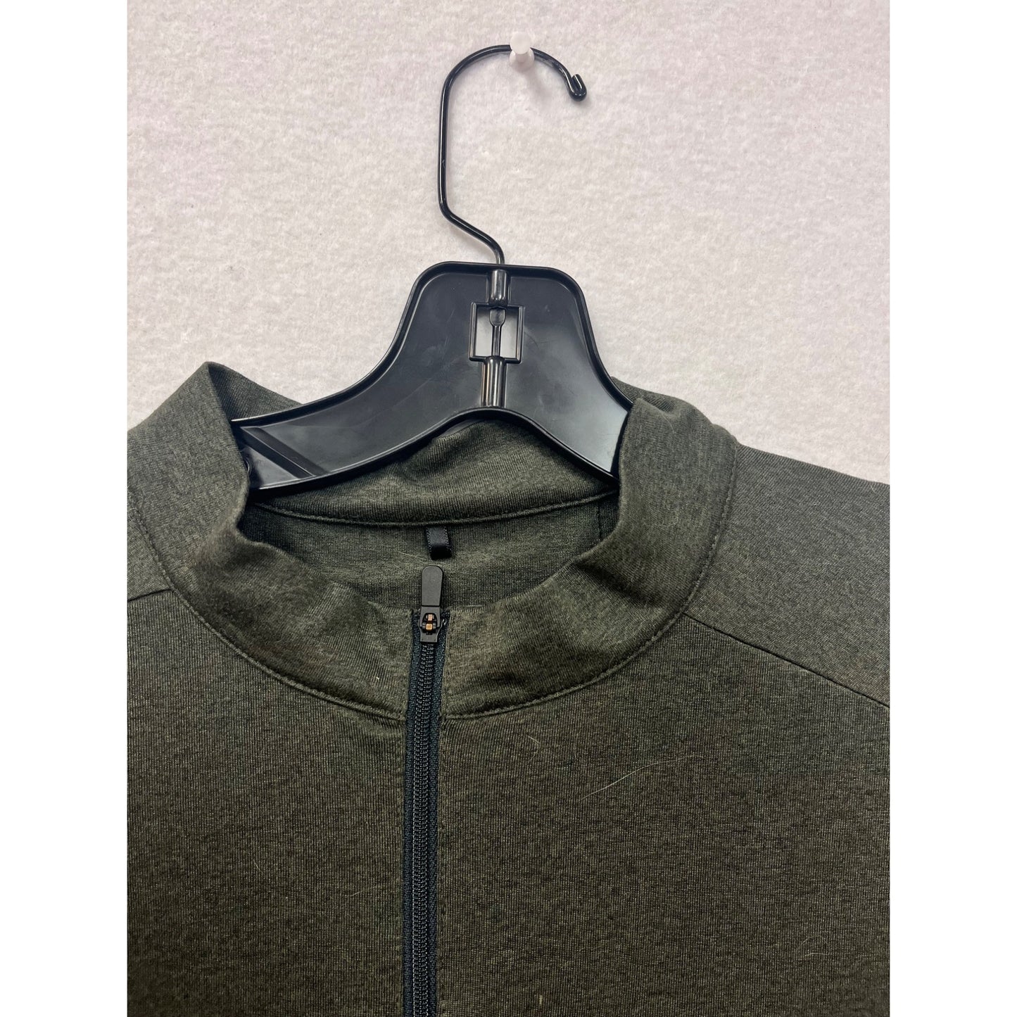 Shimano Mens XL Green Cycling Shirt With Half-Zip & Reflective Strip #6522