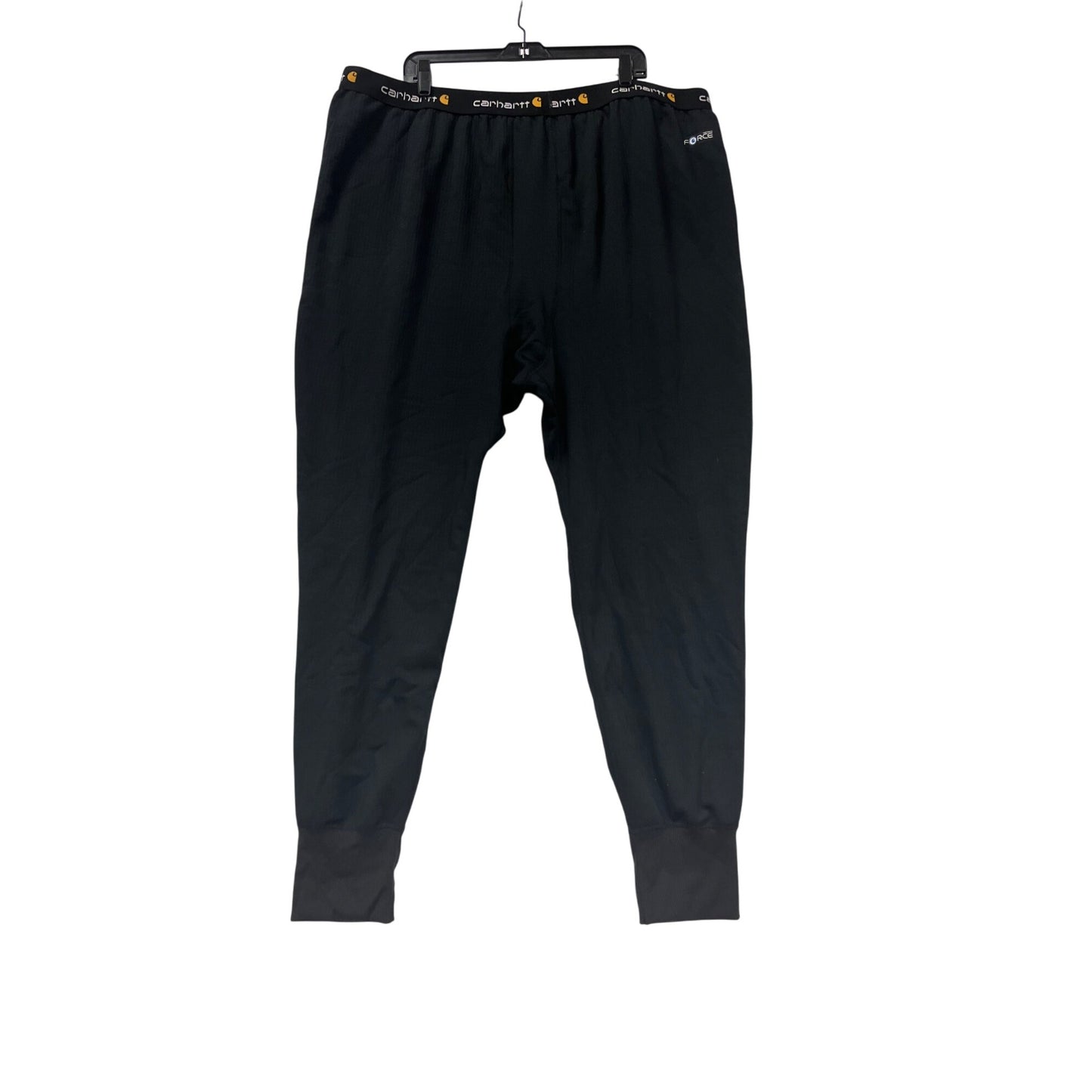 Carhartt Mens Black Thermal Fleece Lined Pants 2-3XL #366A