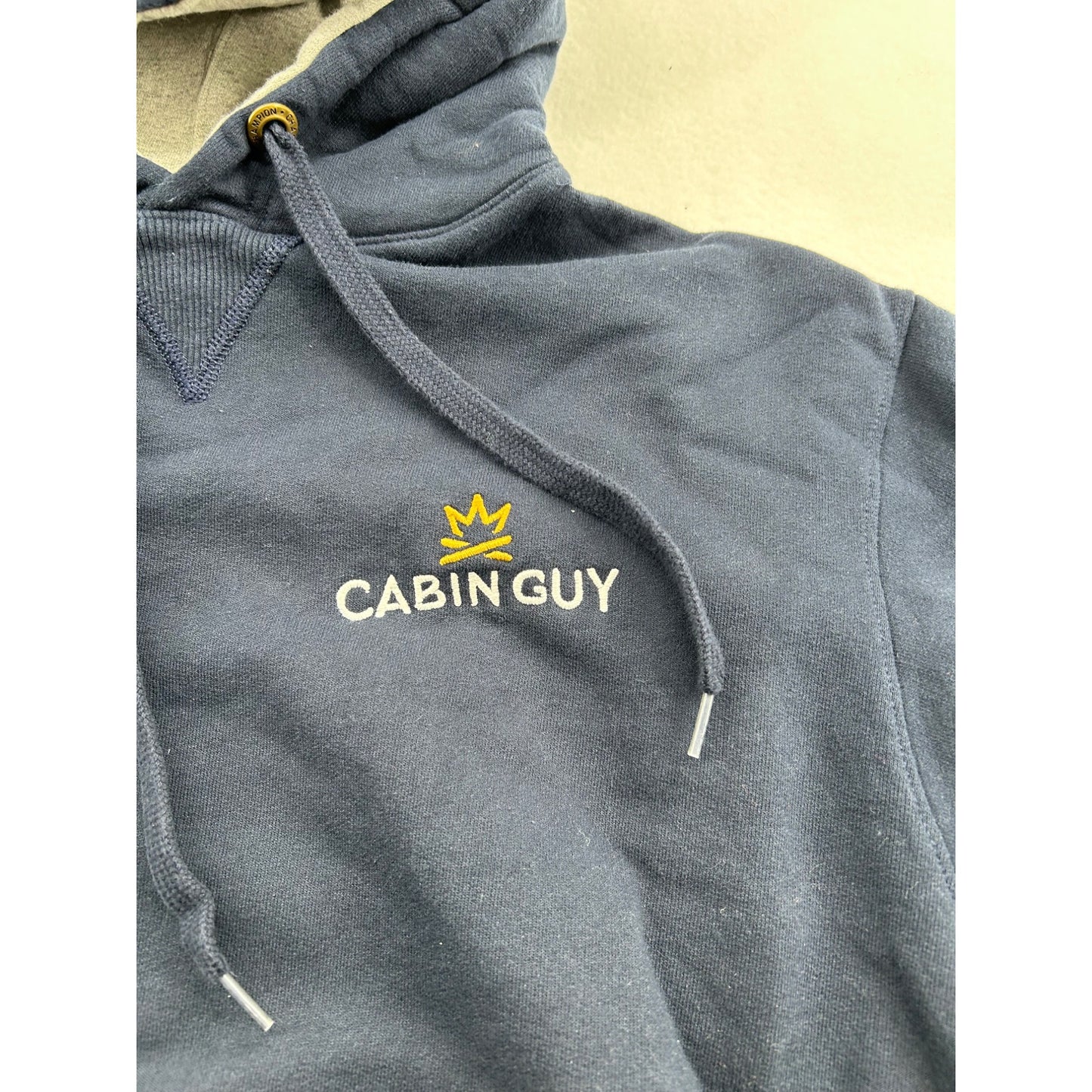 Champion Navy Blue Cabin Guy Hoodie #6653