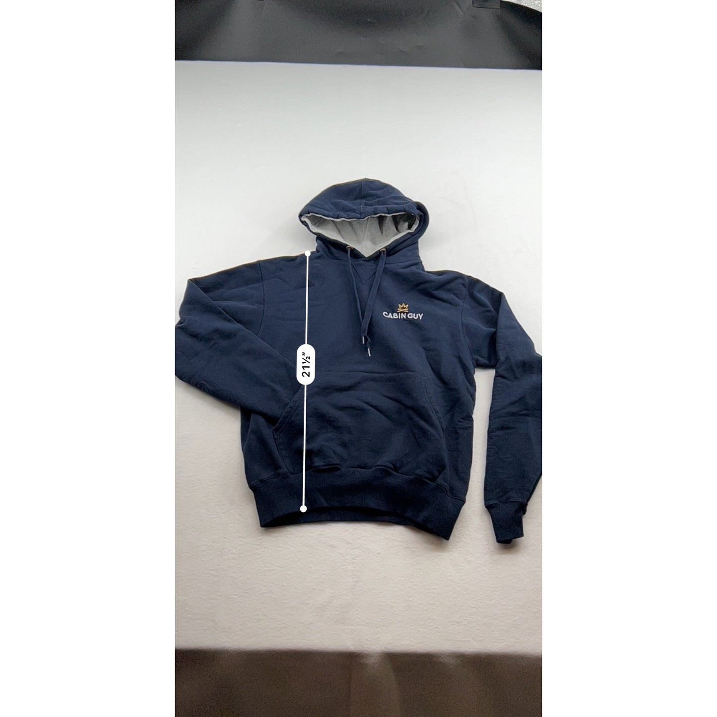 Champion Navy Blue Cabin Guy Hoodie #6653