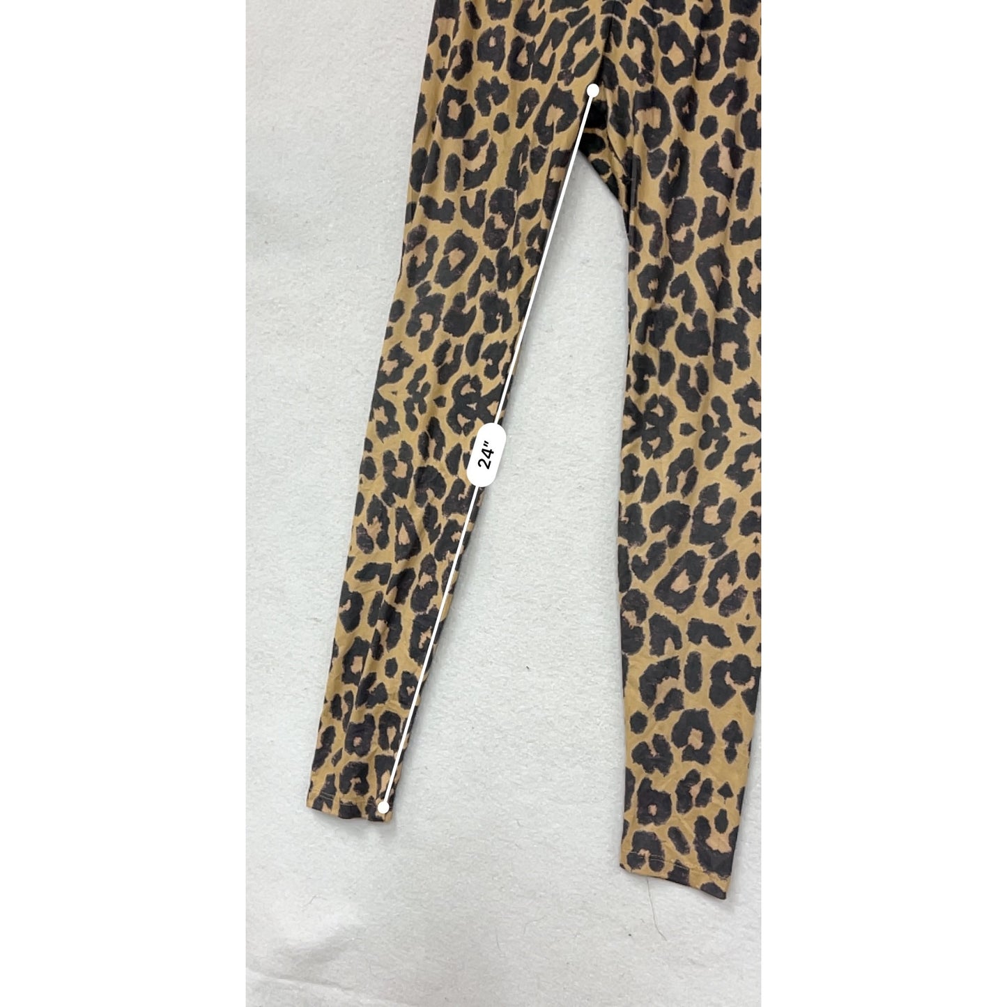 Gianni Bini Leopard Print Leggings XS #8474