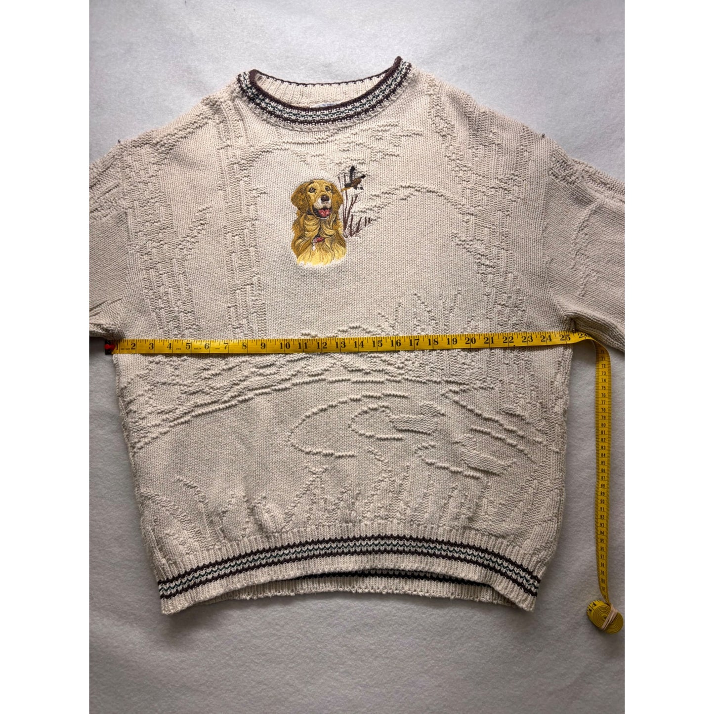 Golden Labrador Graphic Sweater