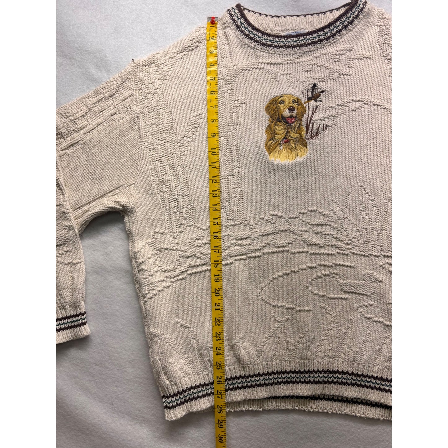 Golden Labrador Graphic Sweater