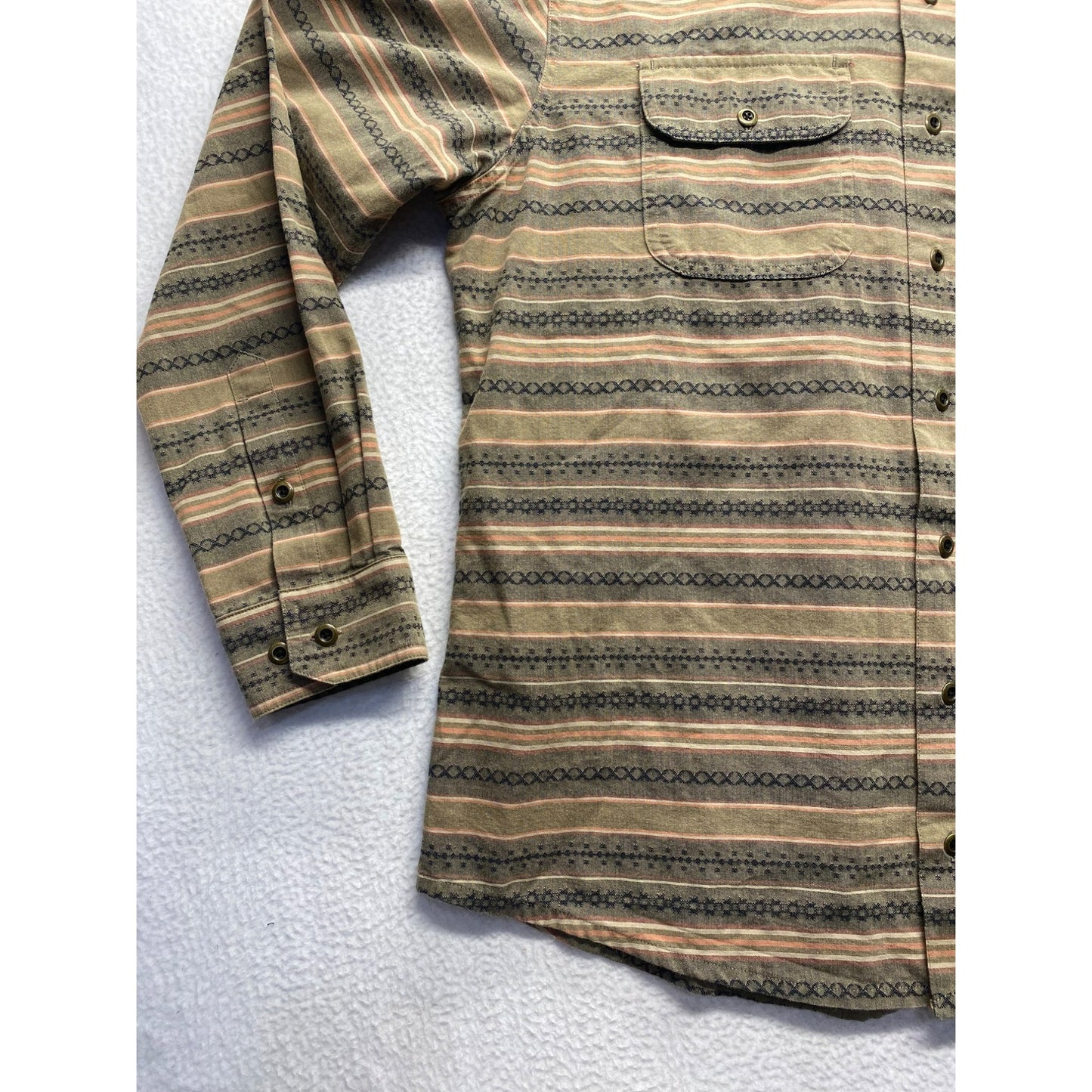 Sherpa Adventure Gear Mens Long Sleeve Shirt Size Large #5878