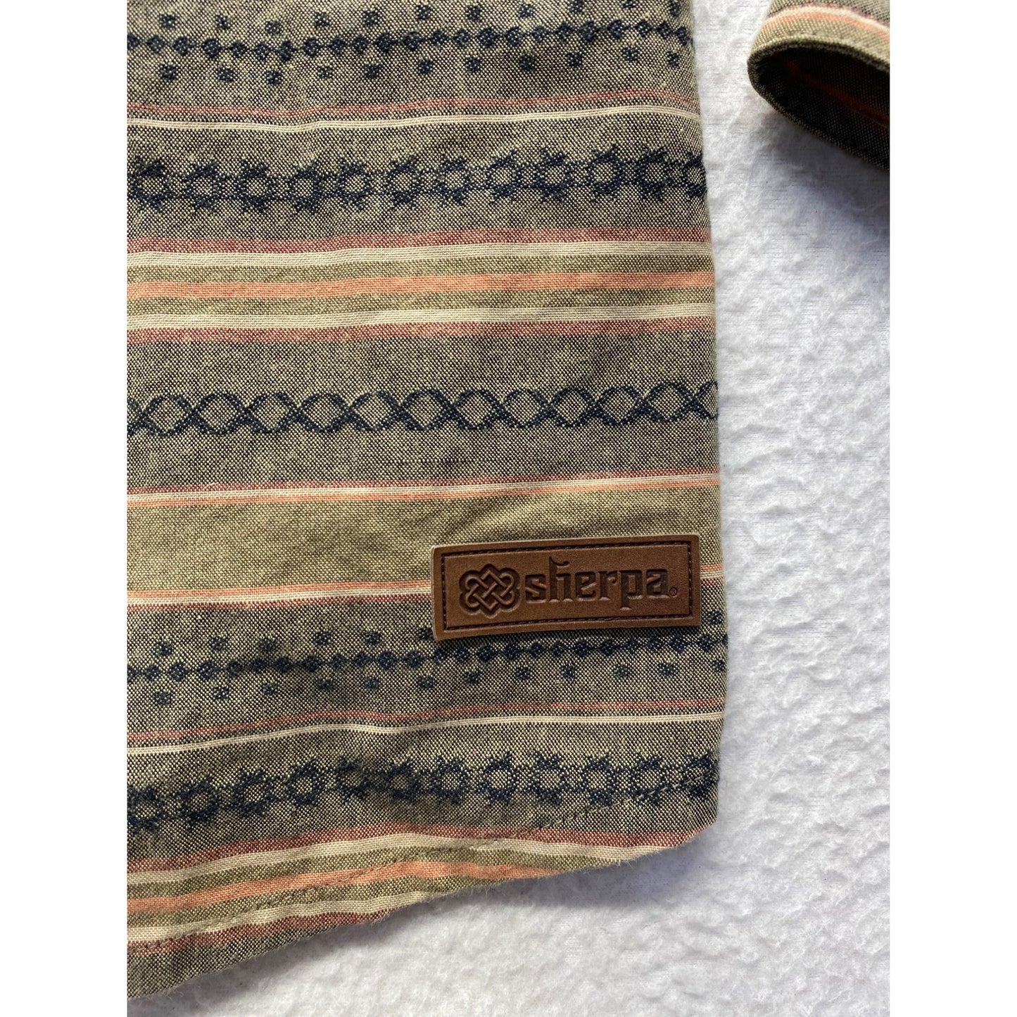 Sherpa Adventure Gear Mens Long Sleeve Shirt Size Large #5878