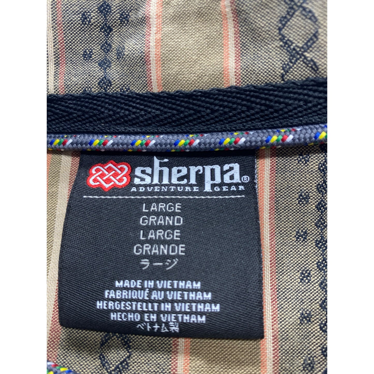 Sherpa Adventure Gear Mens Long Sleeve Shirt Size Large #5878