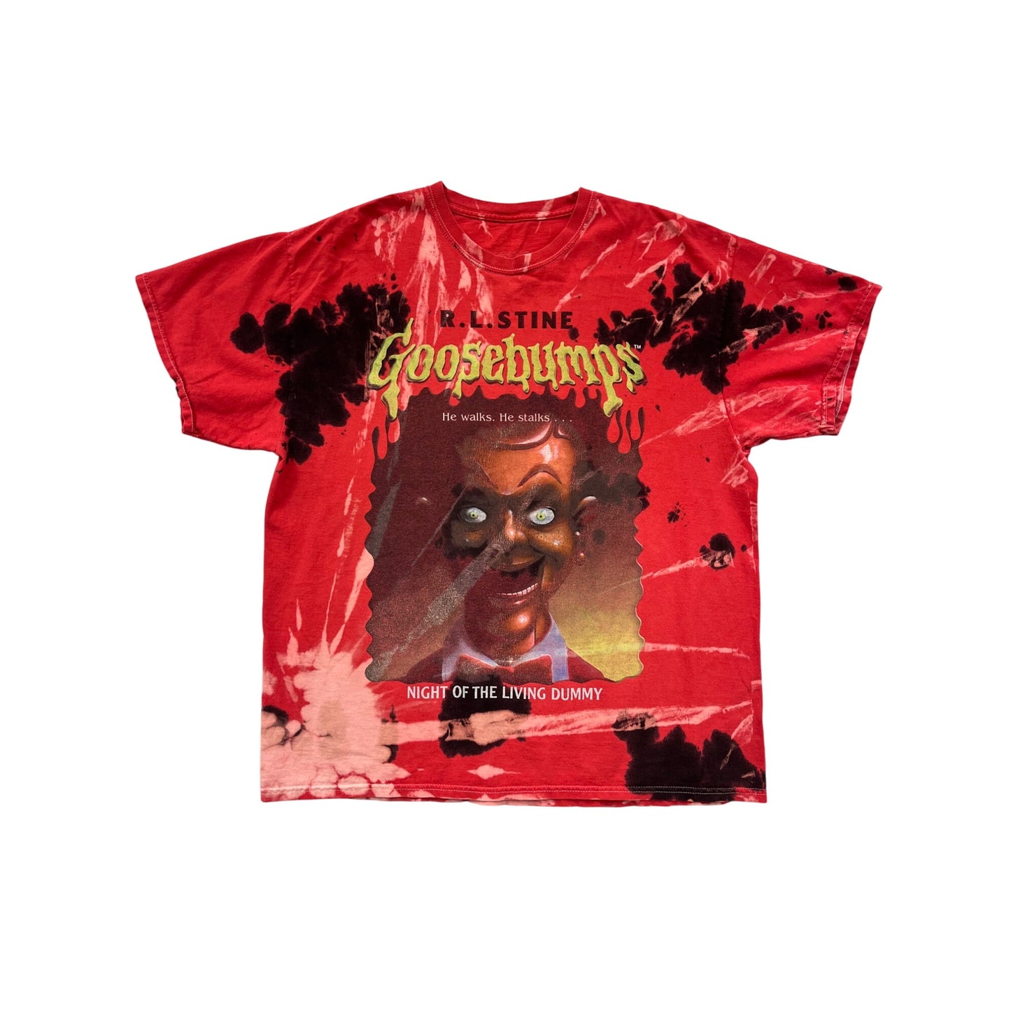R.L. Stine Goosebumps Tie-Dye T-Shirt #8428