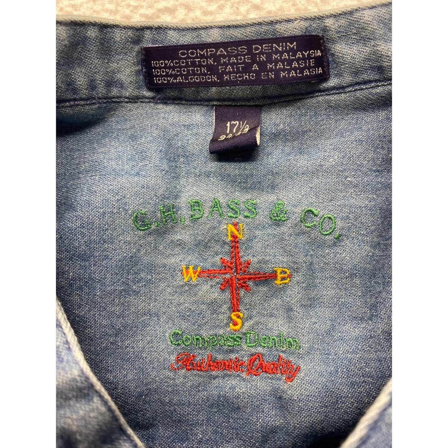 Vintage G. h. bass & co work shirt #5783