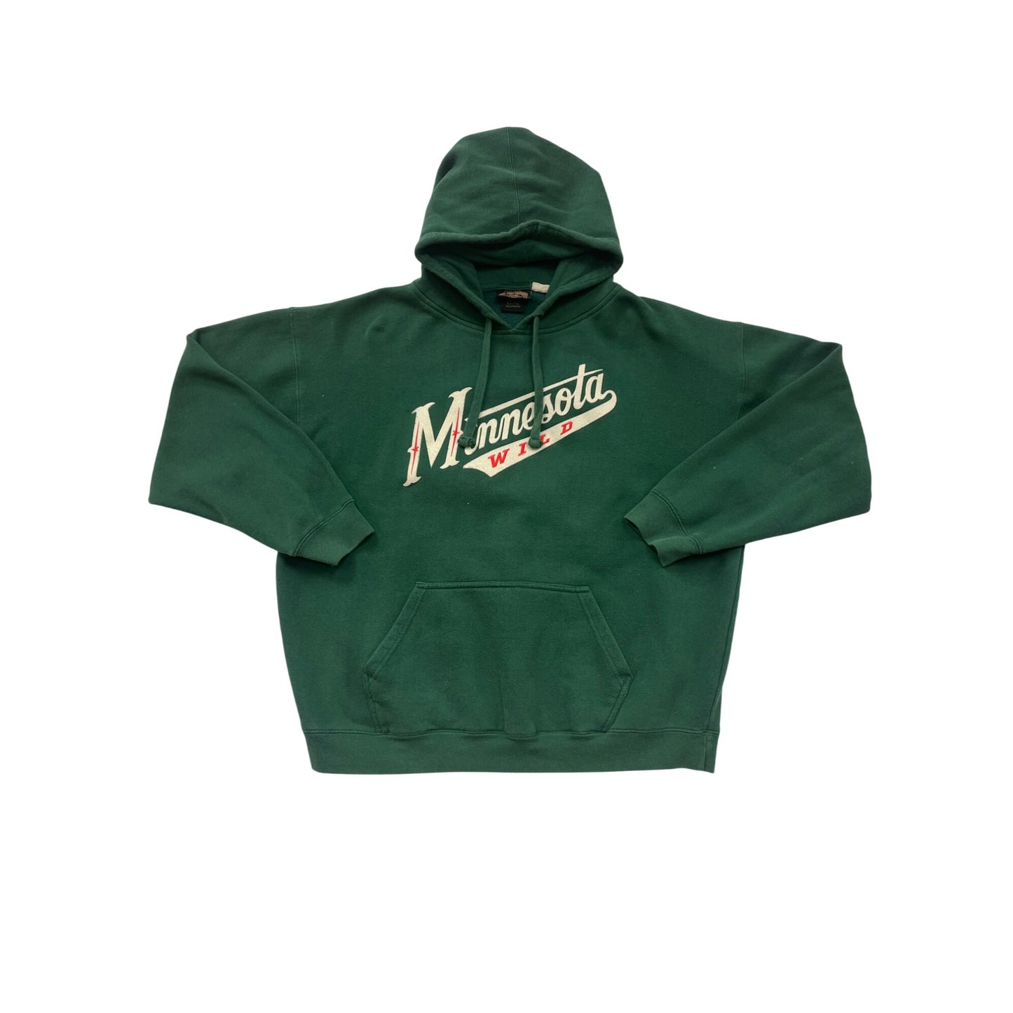 Vintage 90s Minnesota Wilds Stitched Hoodie #2881