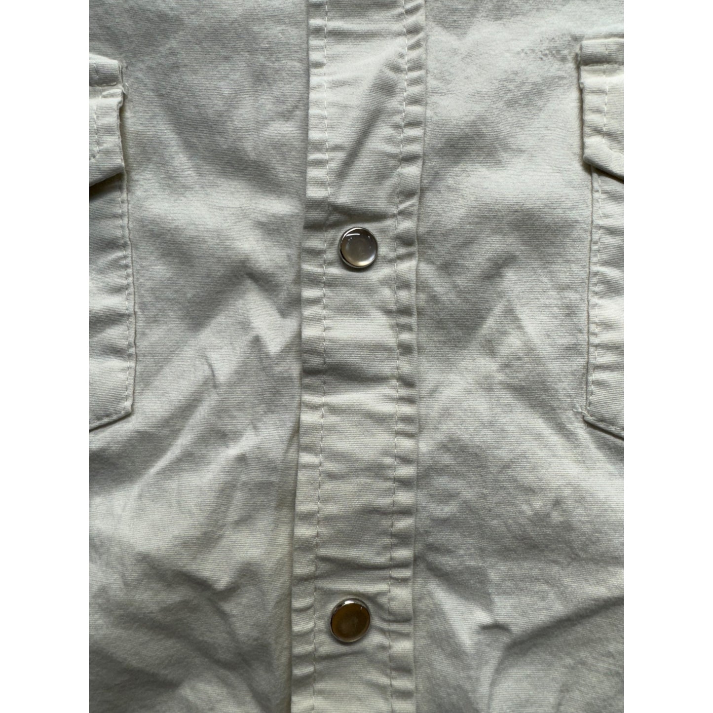 Bc Ethic Custom Crafted Short Sleeve Button-Up Shirt M #7982