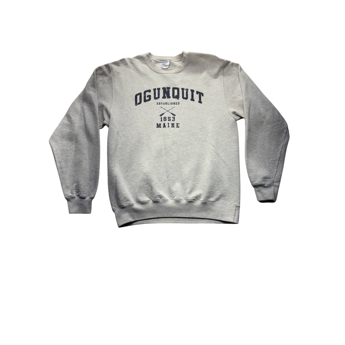 Ogunquit Maine Crewneck Sweatshirt Medium Port & Company #7434