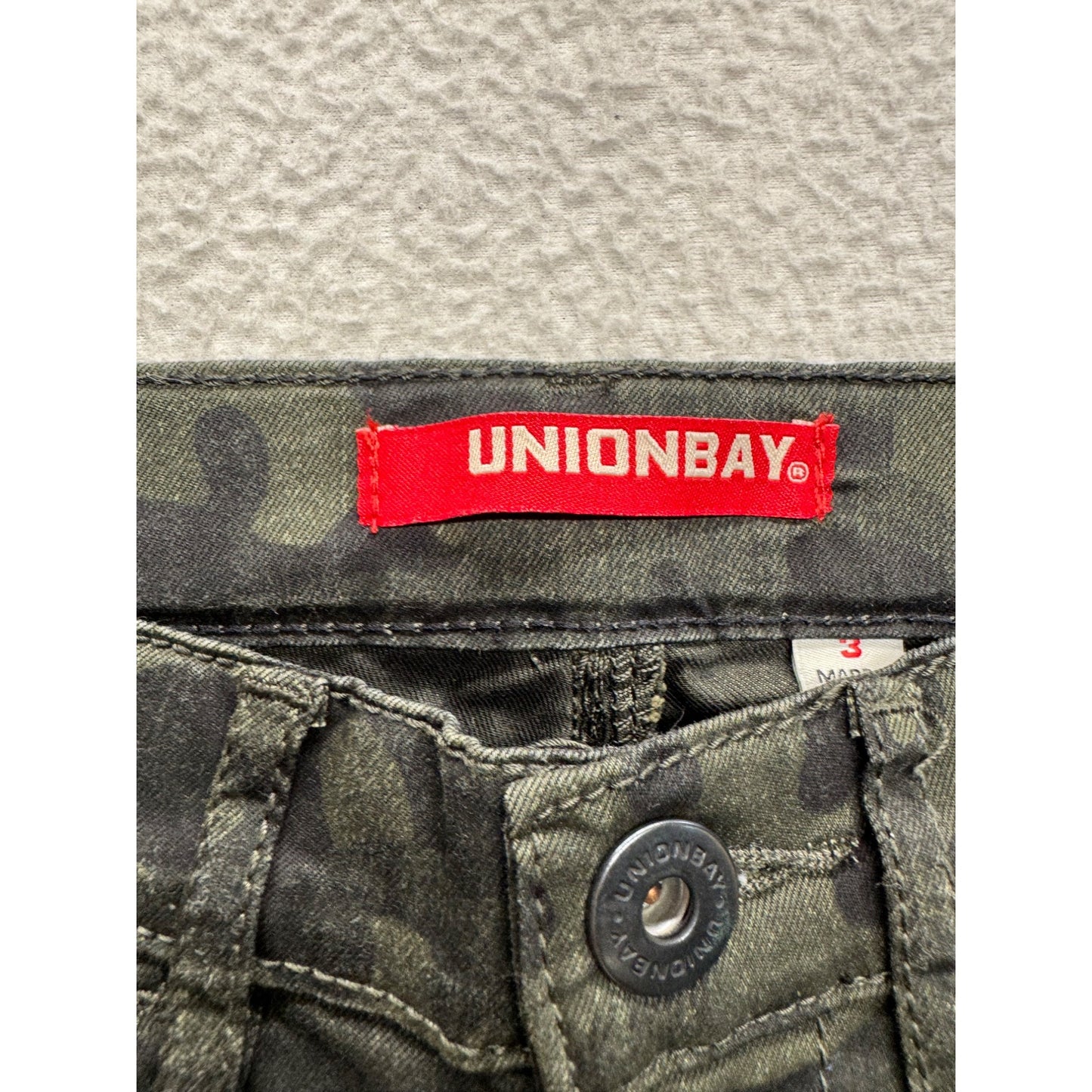 Unionbay *NWT* Womens Camo Jegging Size 3 Magic Comfort Waist Stretch #290B