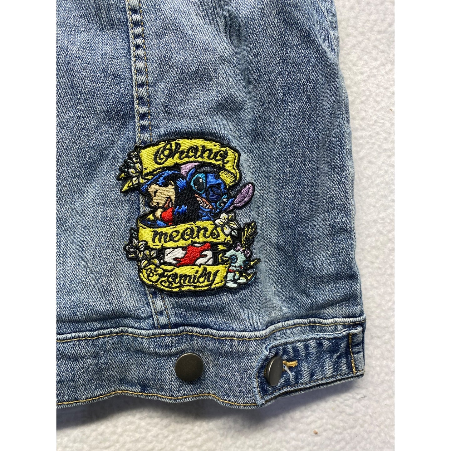 Disney Stitch Jean Jacket #5057