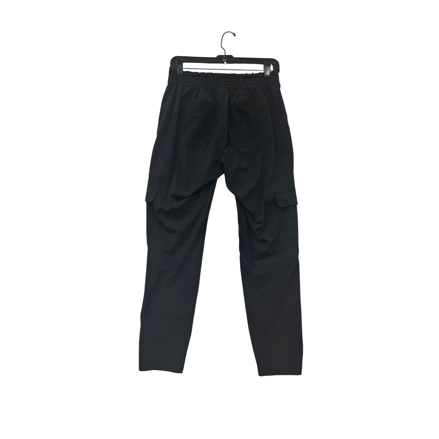 Athleta Womens Black Cargo Pants Size 6 Recycled Polyester Blend #8388