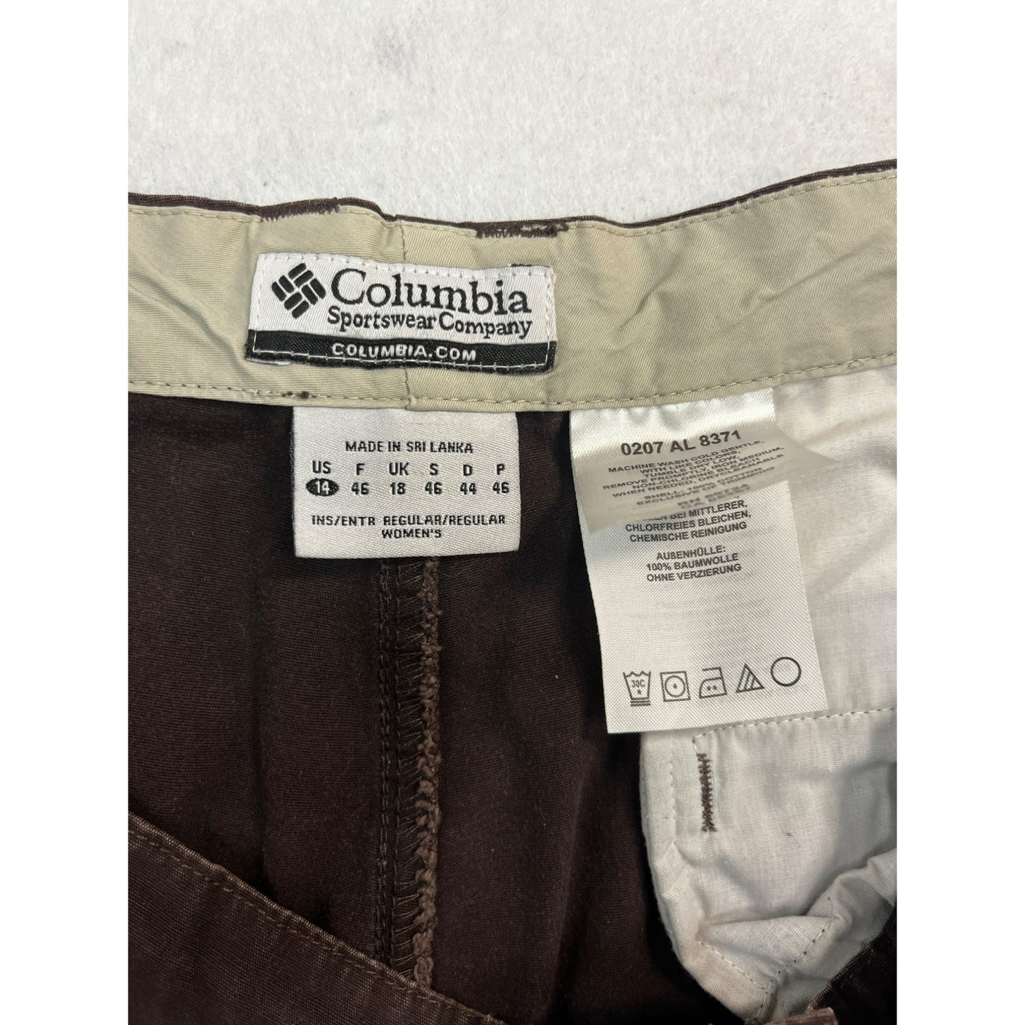 Women’s Columbia Straight Leg Pants #2567
