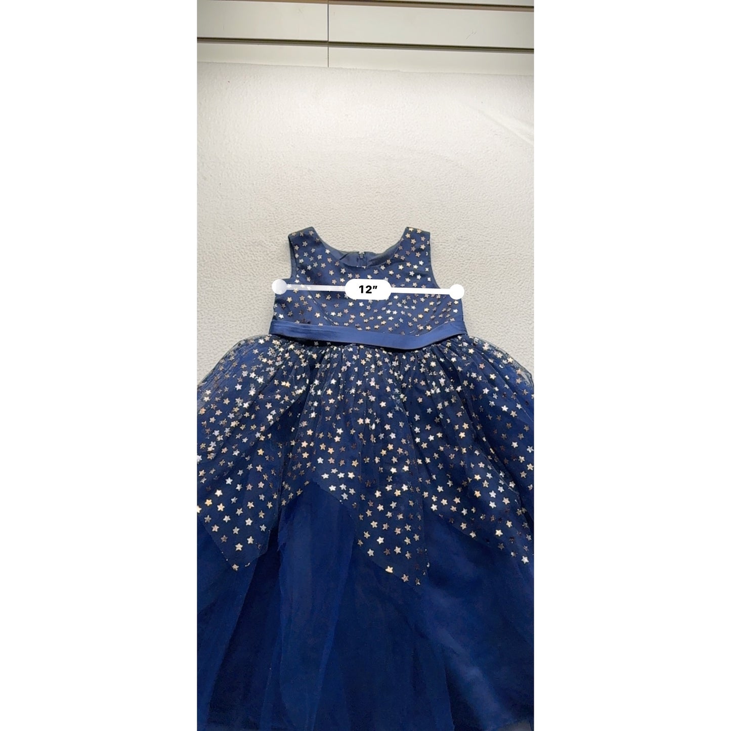 Girls Starry Tulle Party Dress #7612