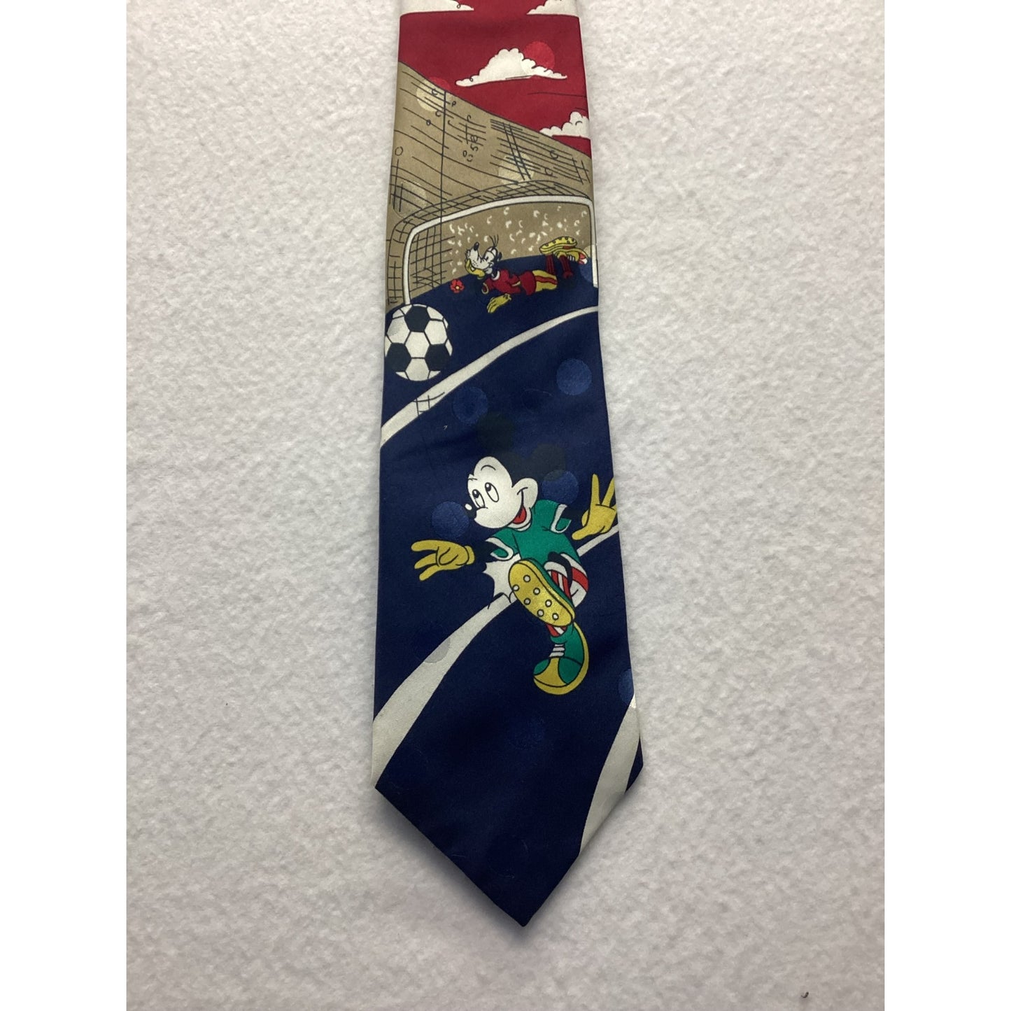 Vintage Mickey Unlimited Soccer Tie