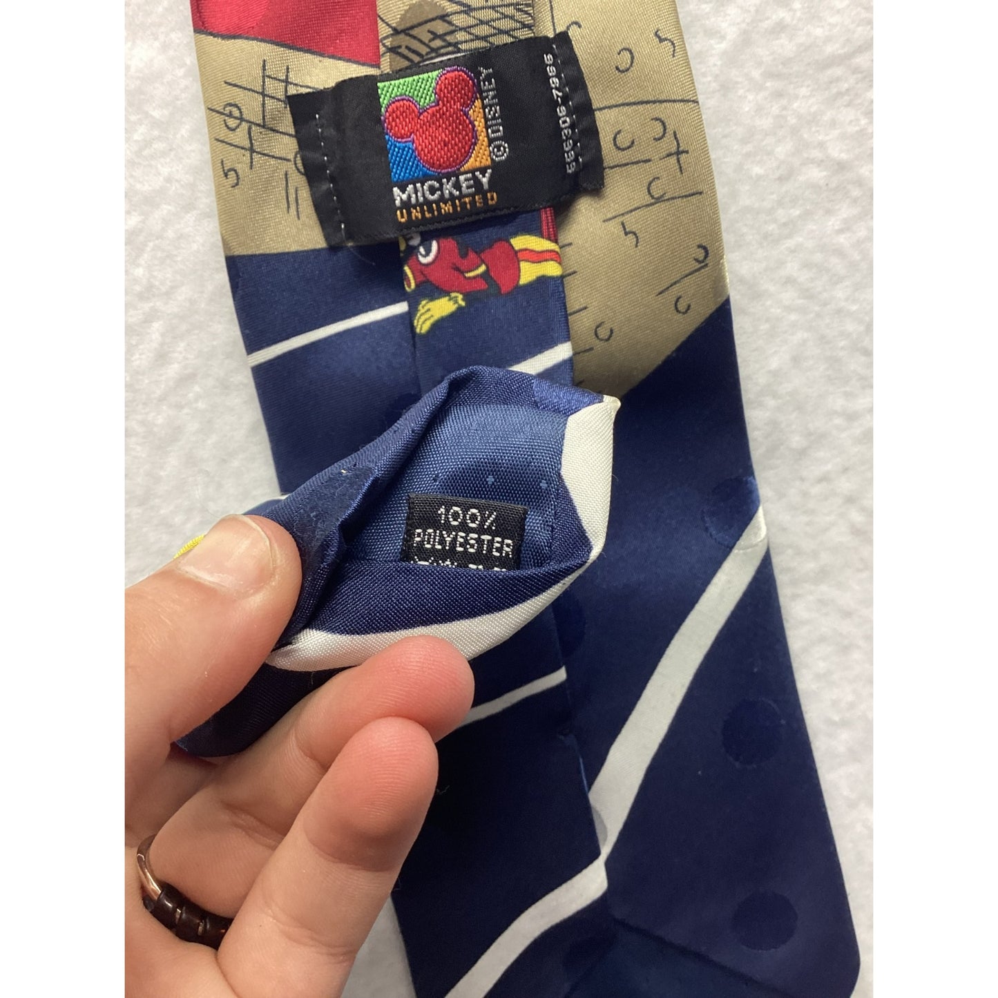 Vintage Mickey Unlimited Soccer Tie